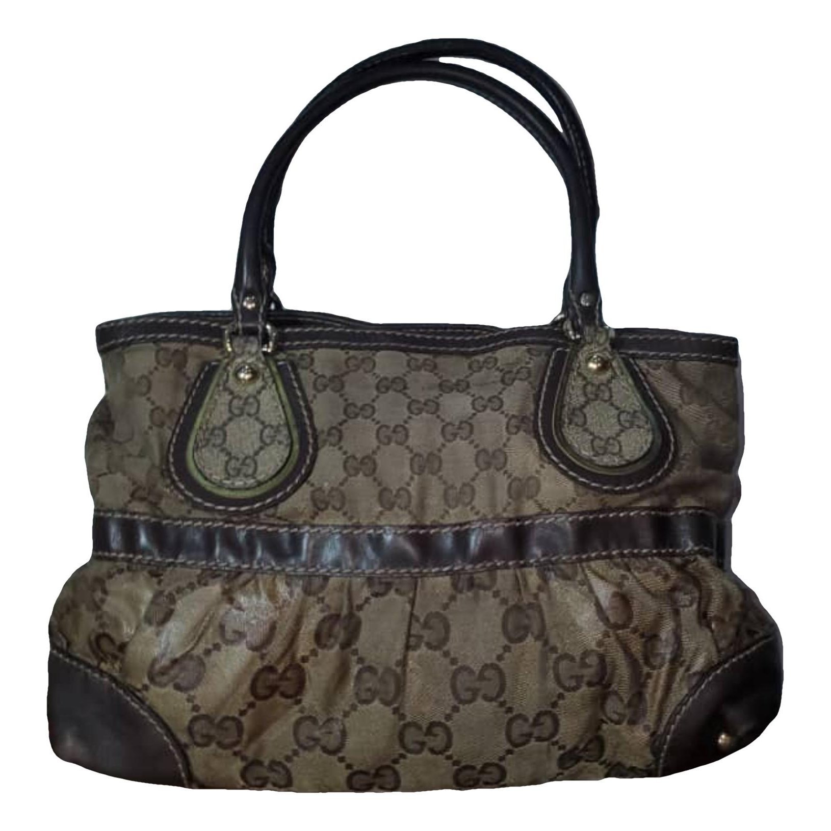 Leather handbag