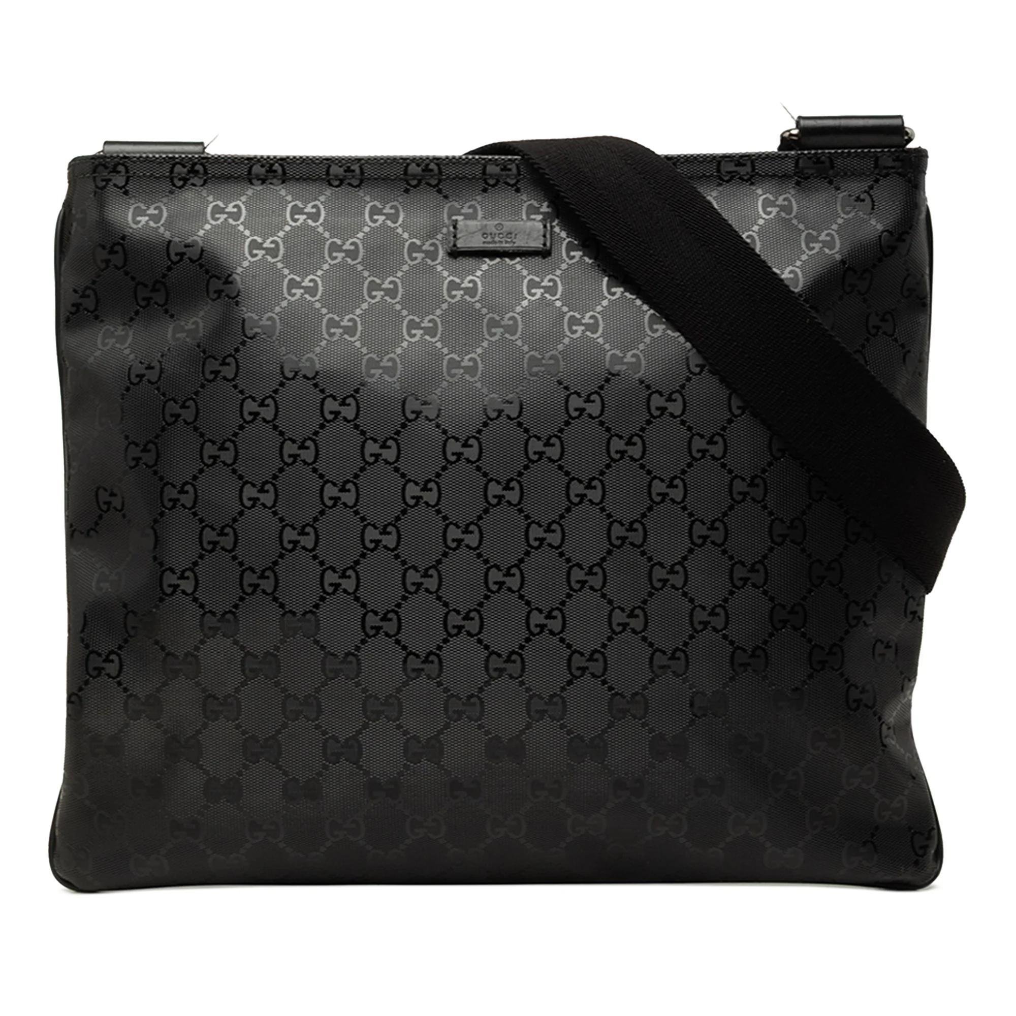 Gucci B leather crossbody bag
