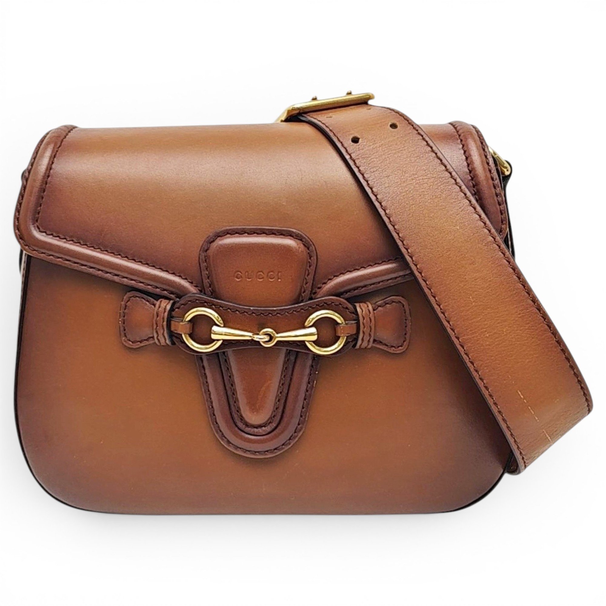 Lady Web leather handbag