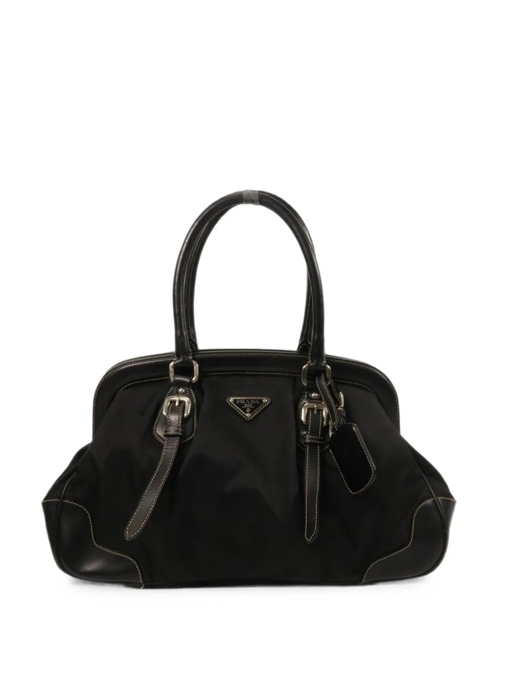 Prada buckled shoulder bag