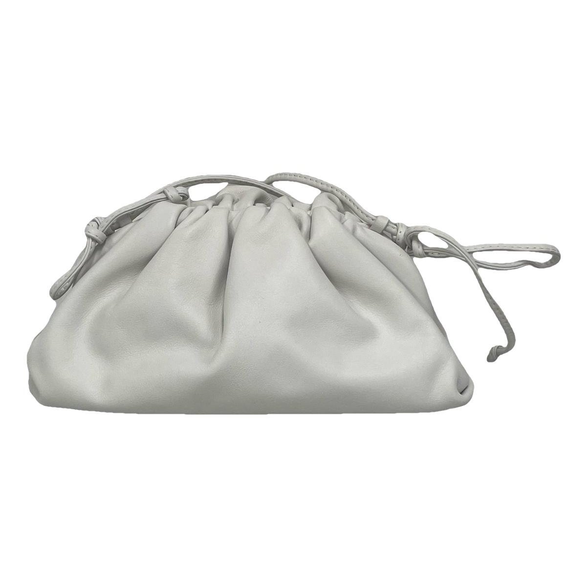 Pouch leather handbag