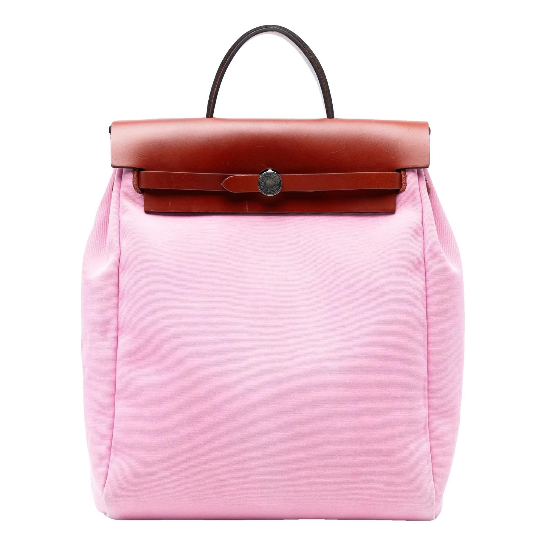 Hermes Herbag Handbag Toile H Canvas 2021