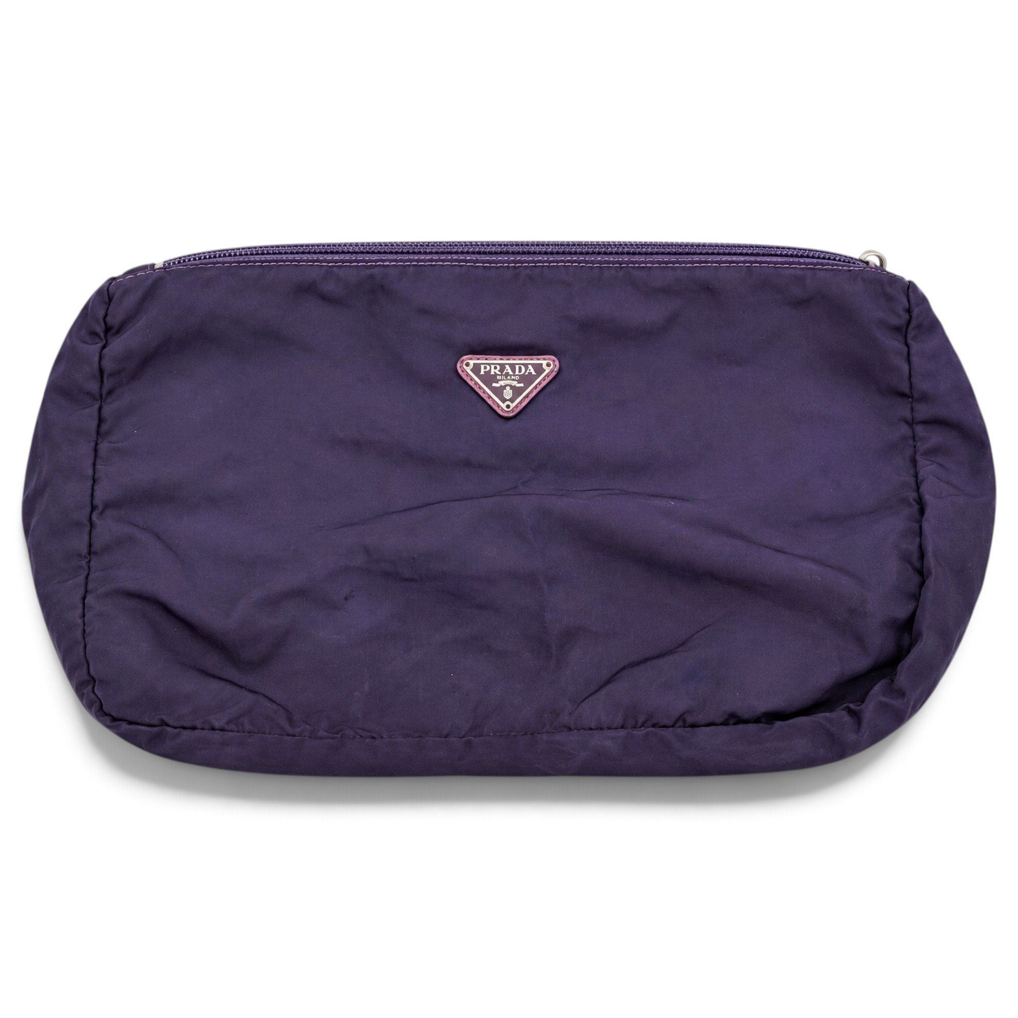 Re-Nylon clutch bag