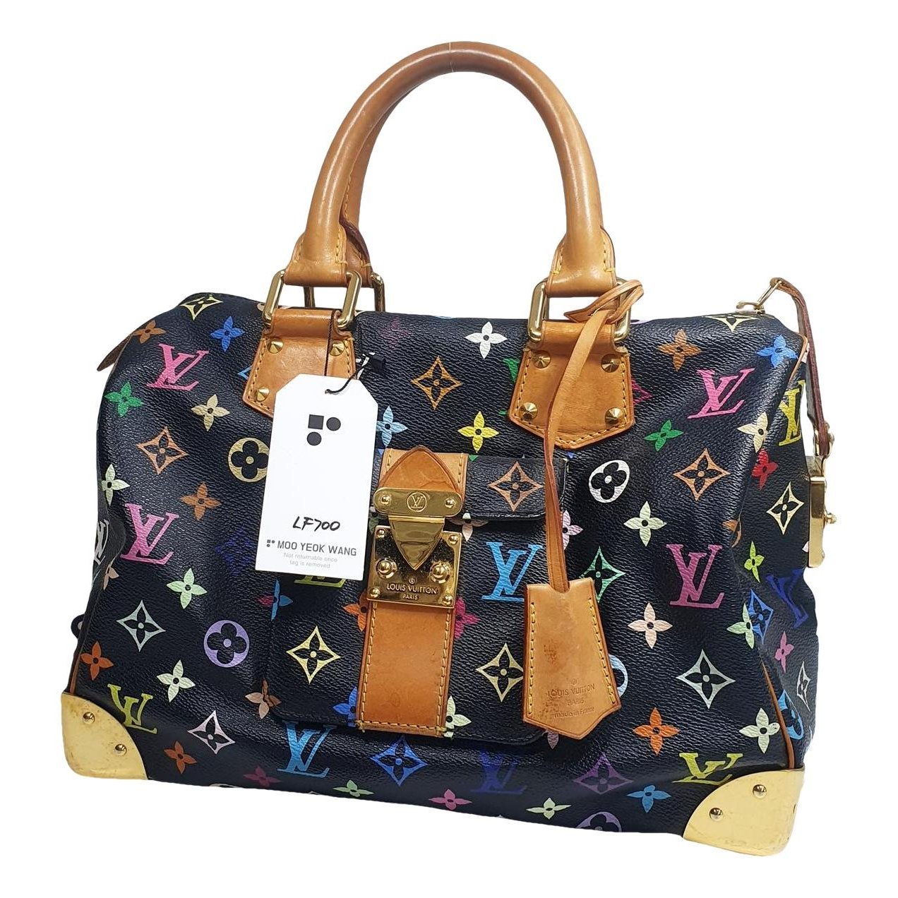 Leather tote