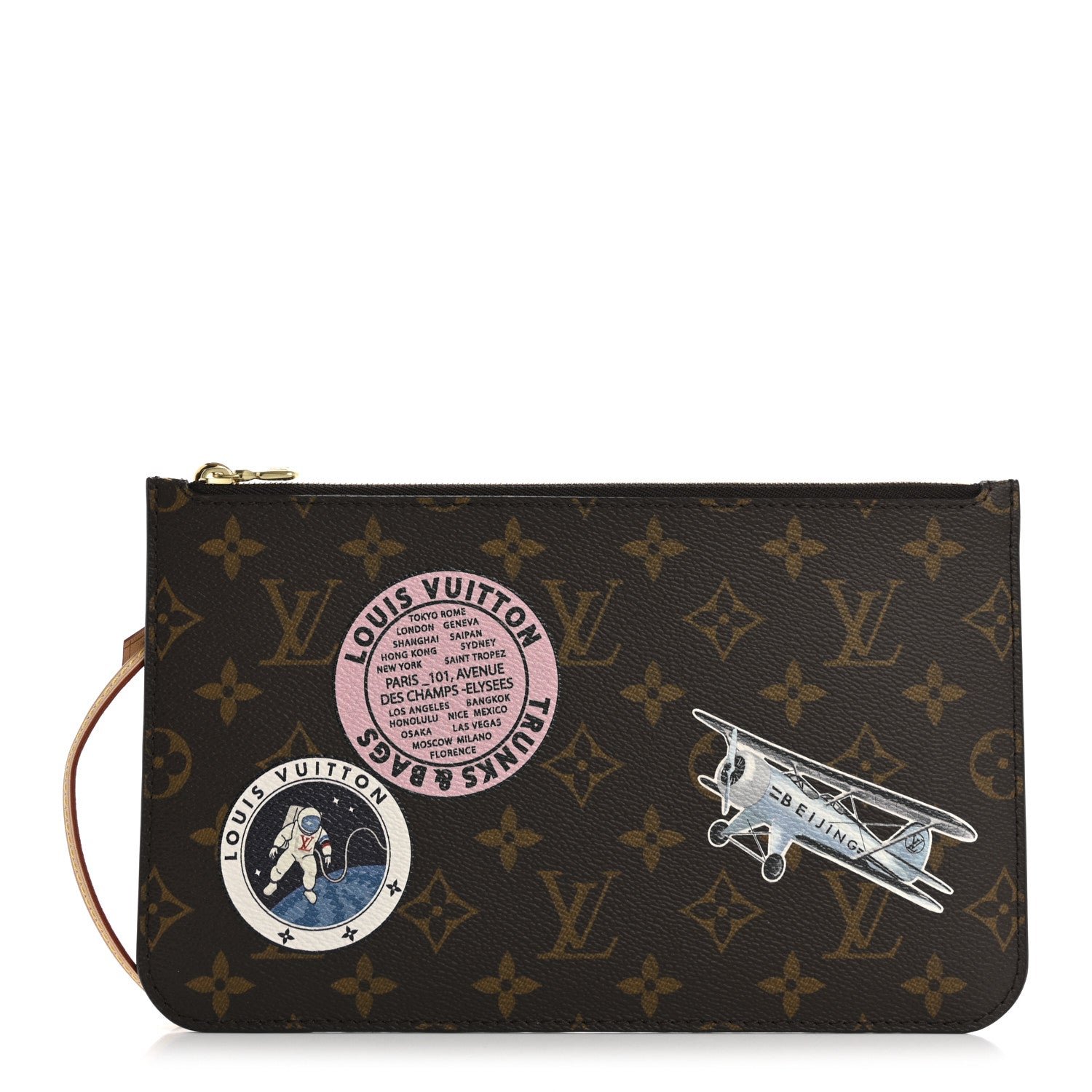 Louis Vuitton Monogram World Tour Neverfull MM GM Pochette