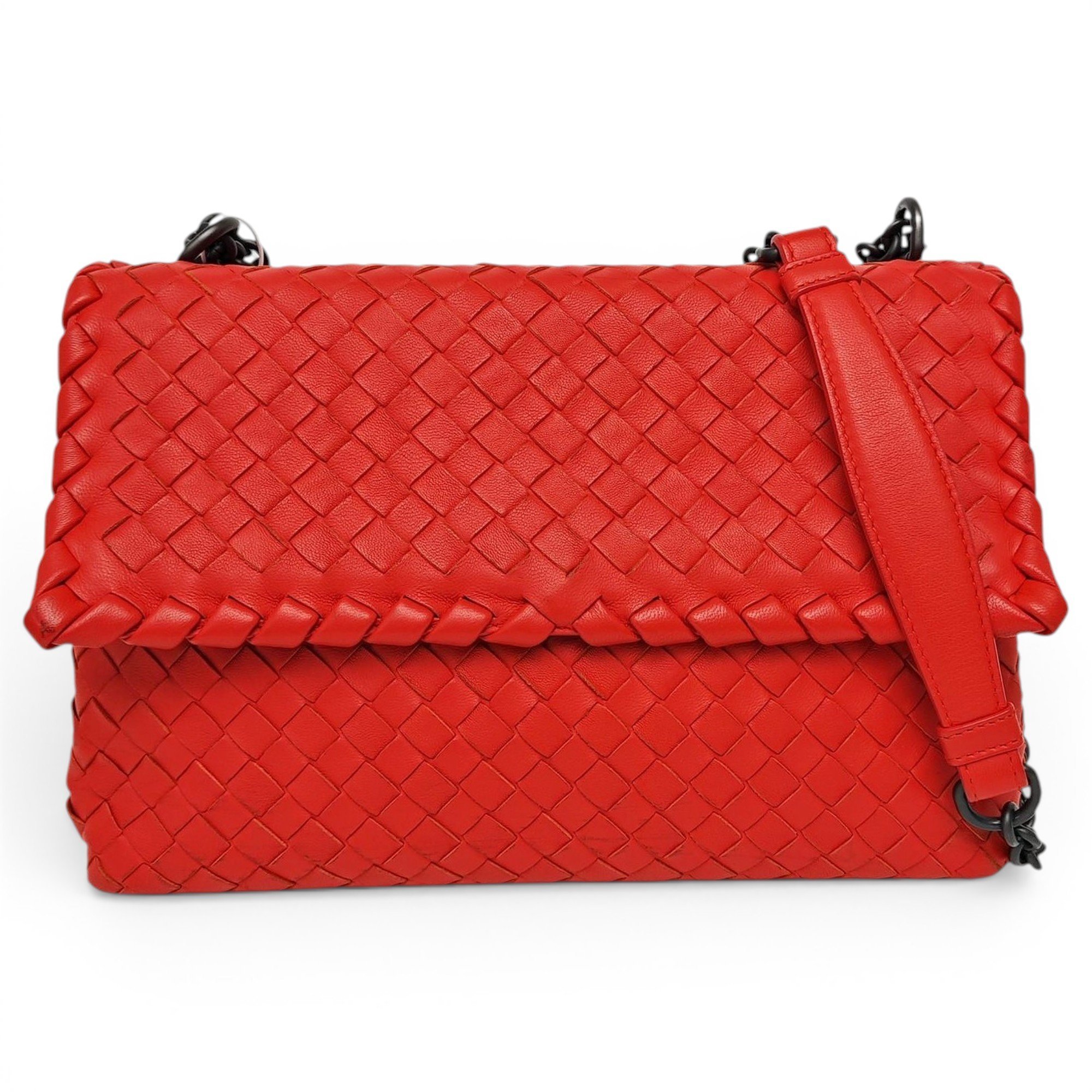 Olimpia leather crossbody bag