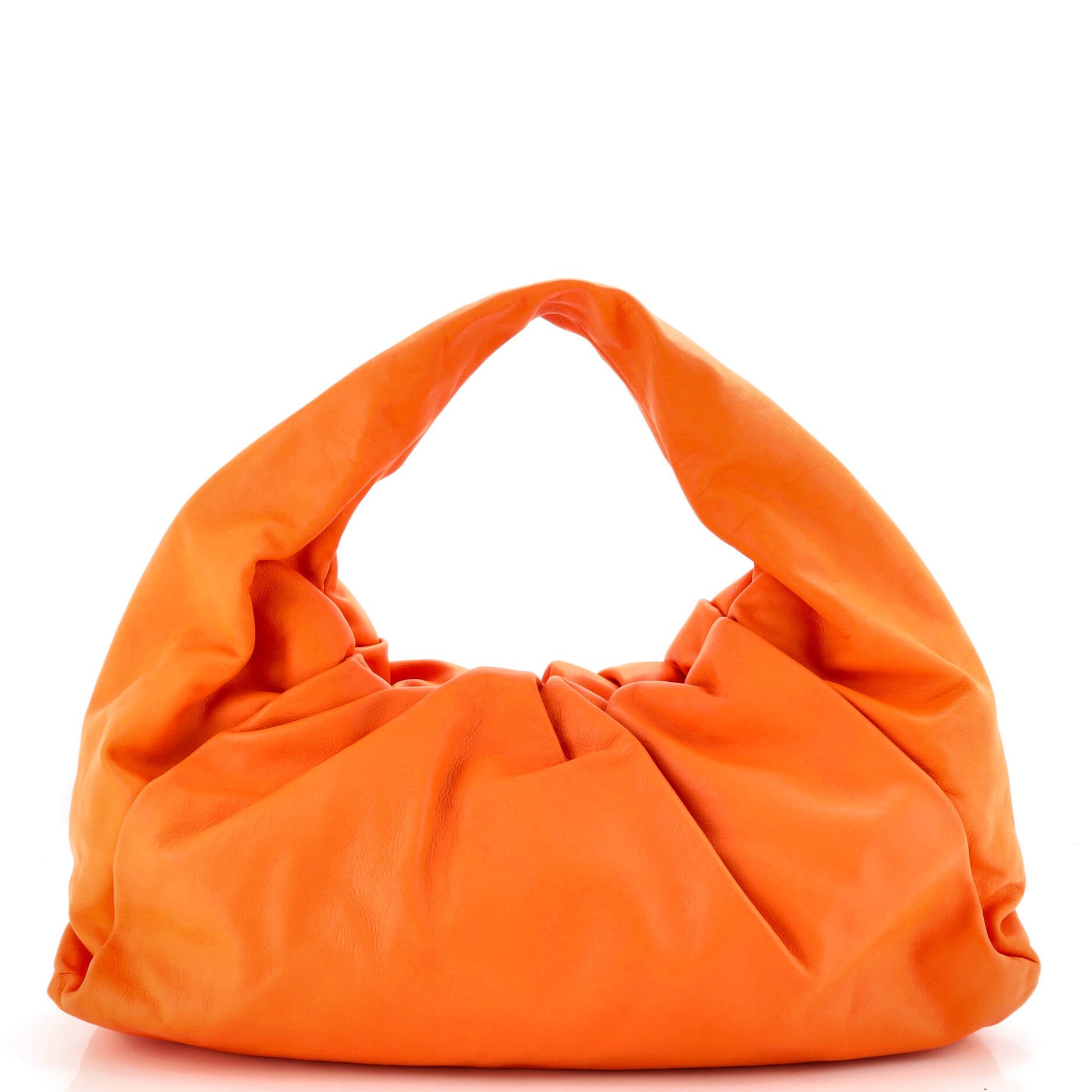 The Shoulder Pouch Leather Maxi