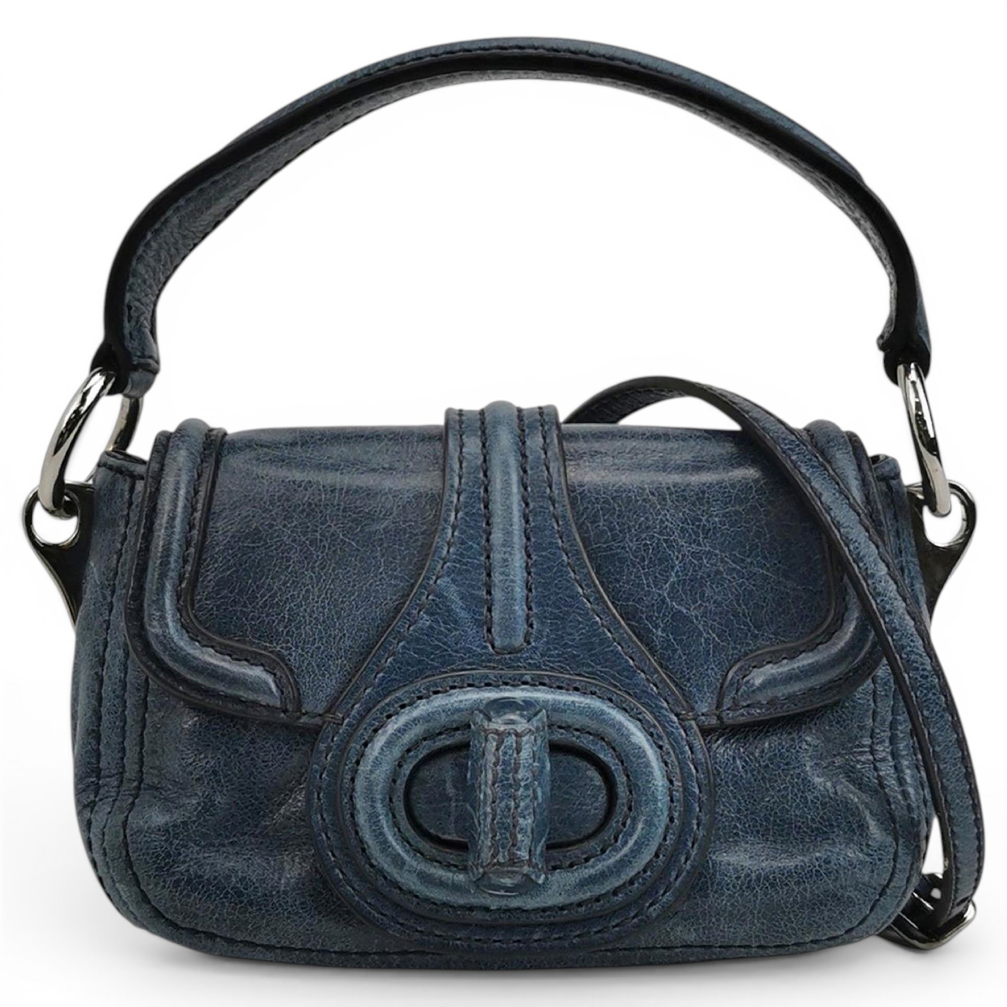 Leather mini bag