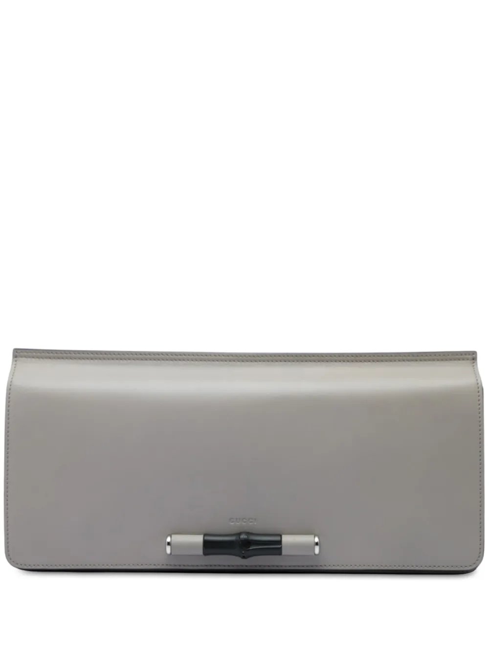 2016-2026 Calfskin Lady Bamboo clutch bag