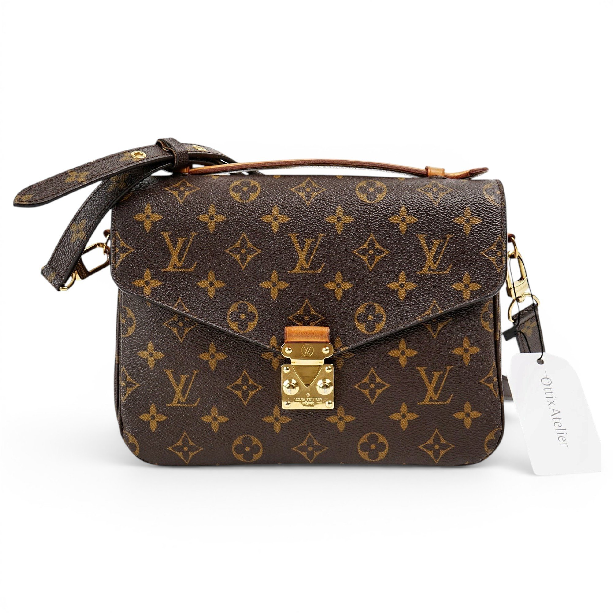 Metis leather crossbody bag