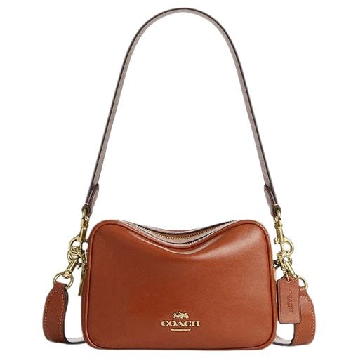 Leather crossbody bag