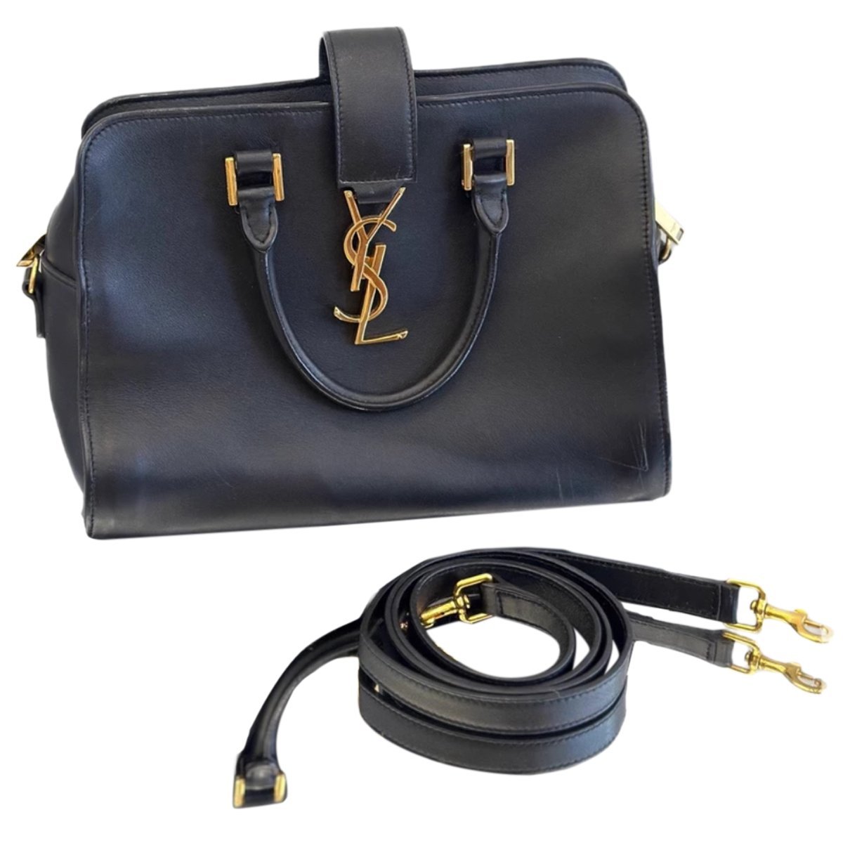 Monogram Cabas leather tote