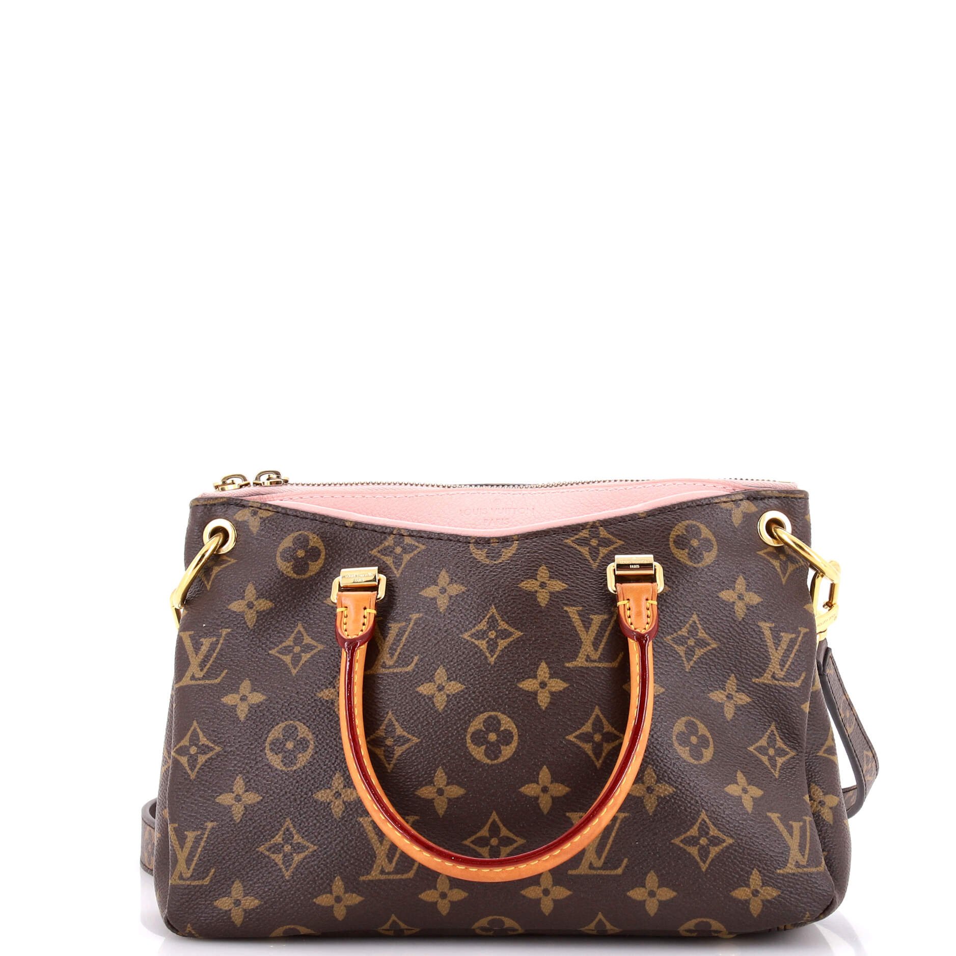Pallas Tote Monogram Canvas with Leather BB