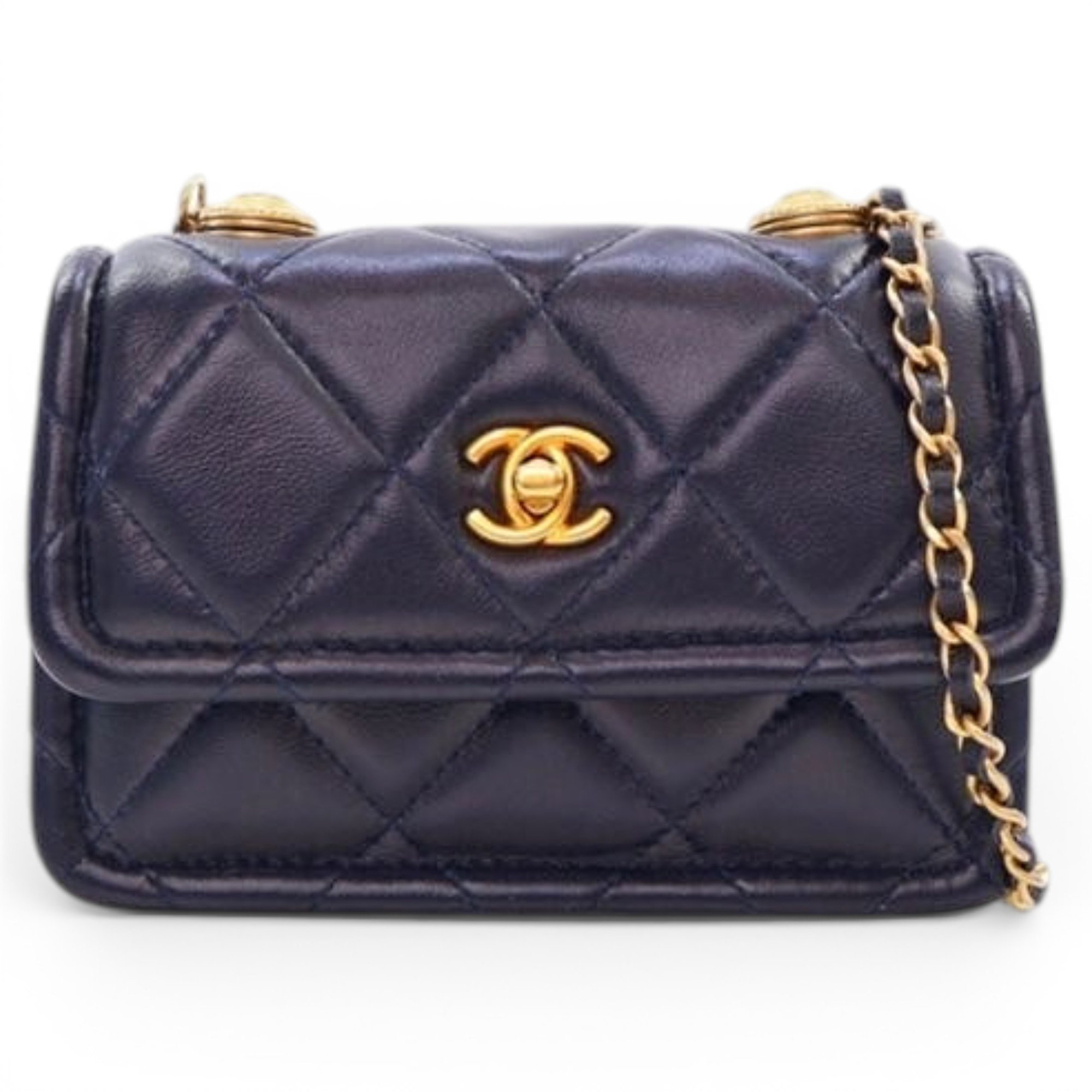 Leather mini bag