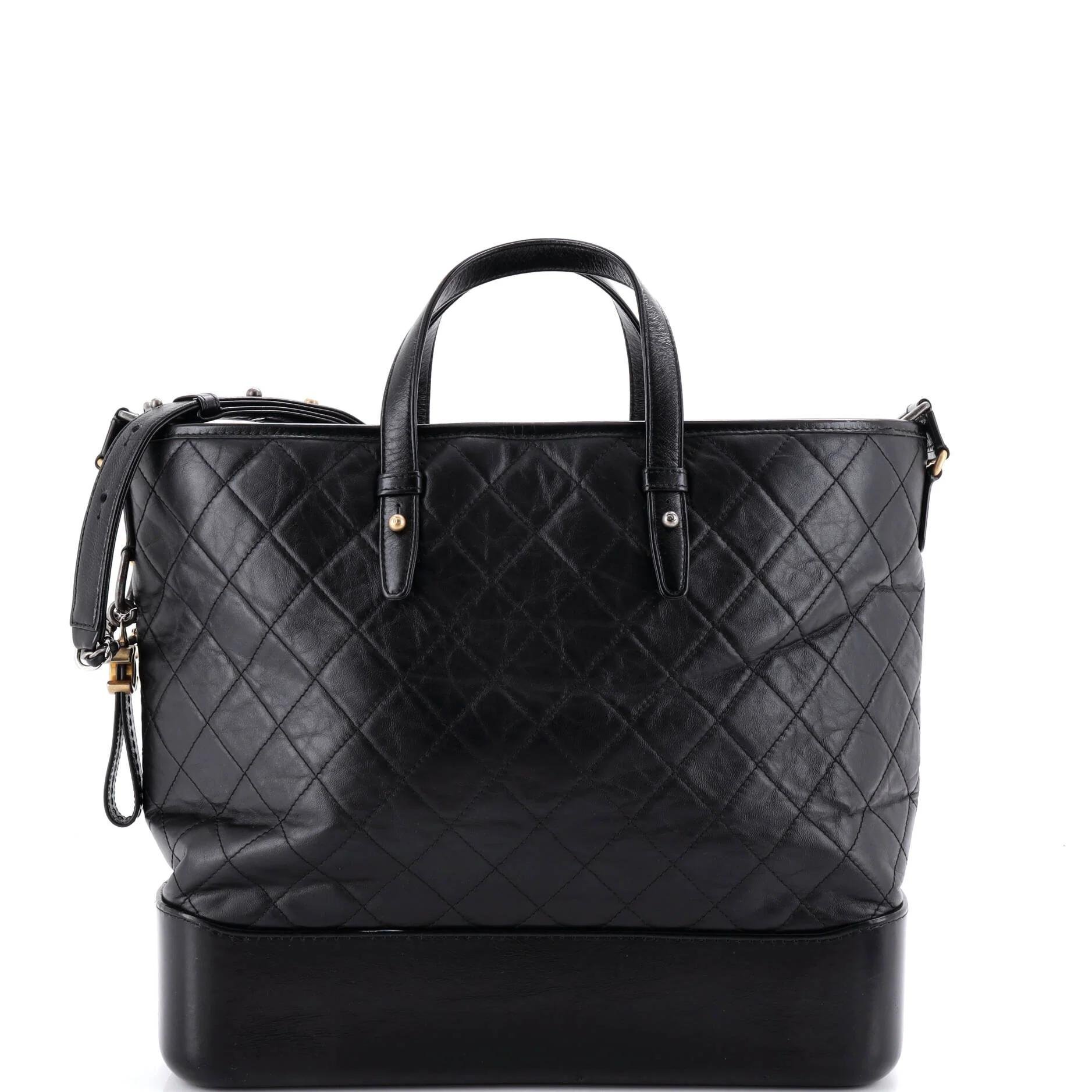 Classic CC Shopping leather tote