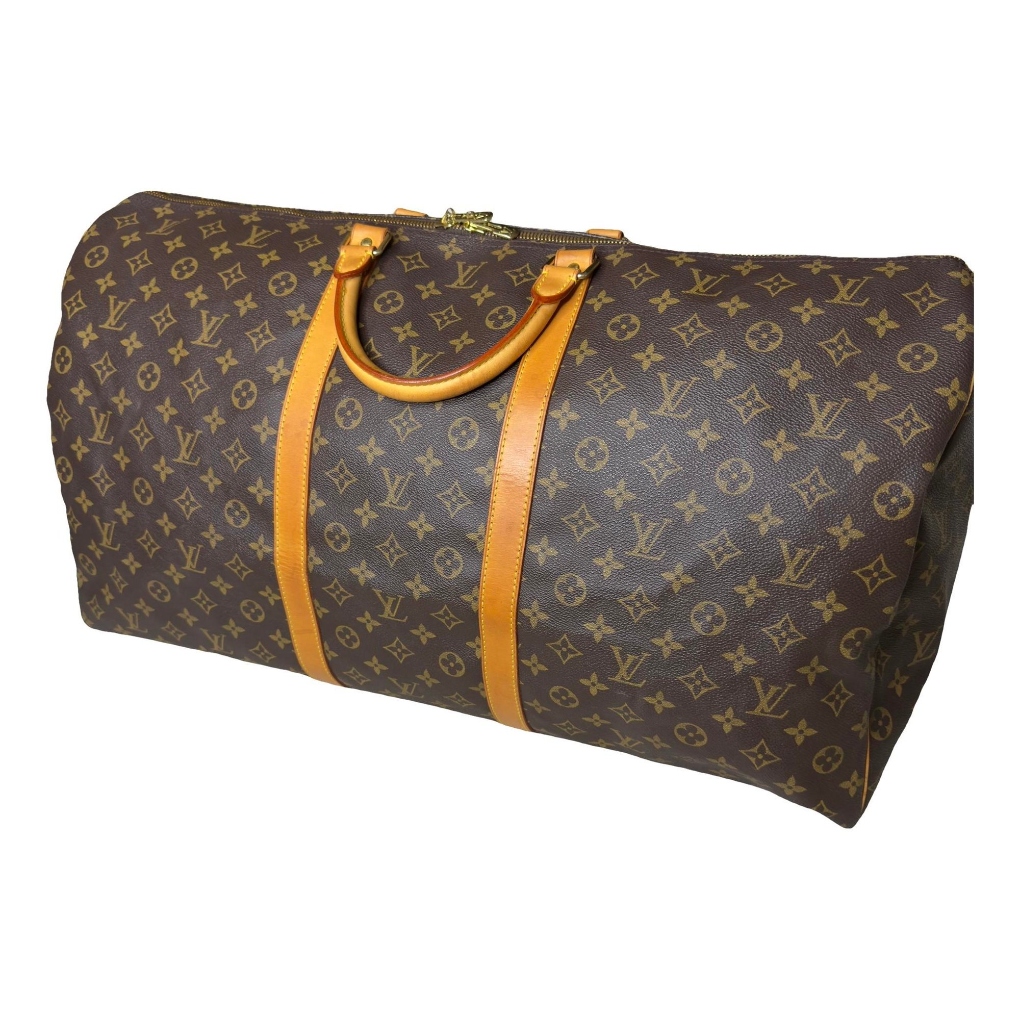 Keepall leather 48h bag