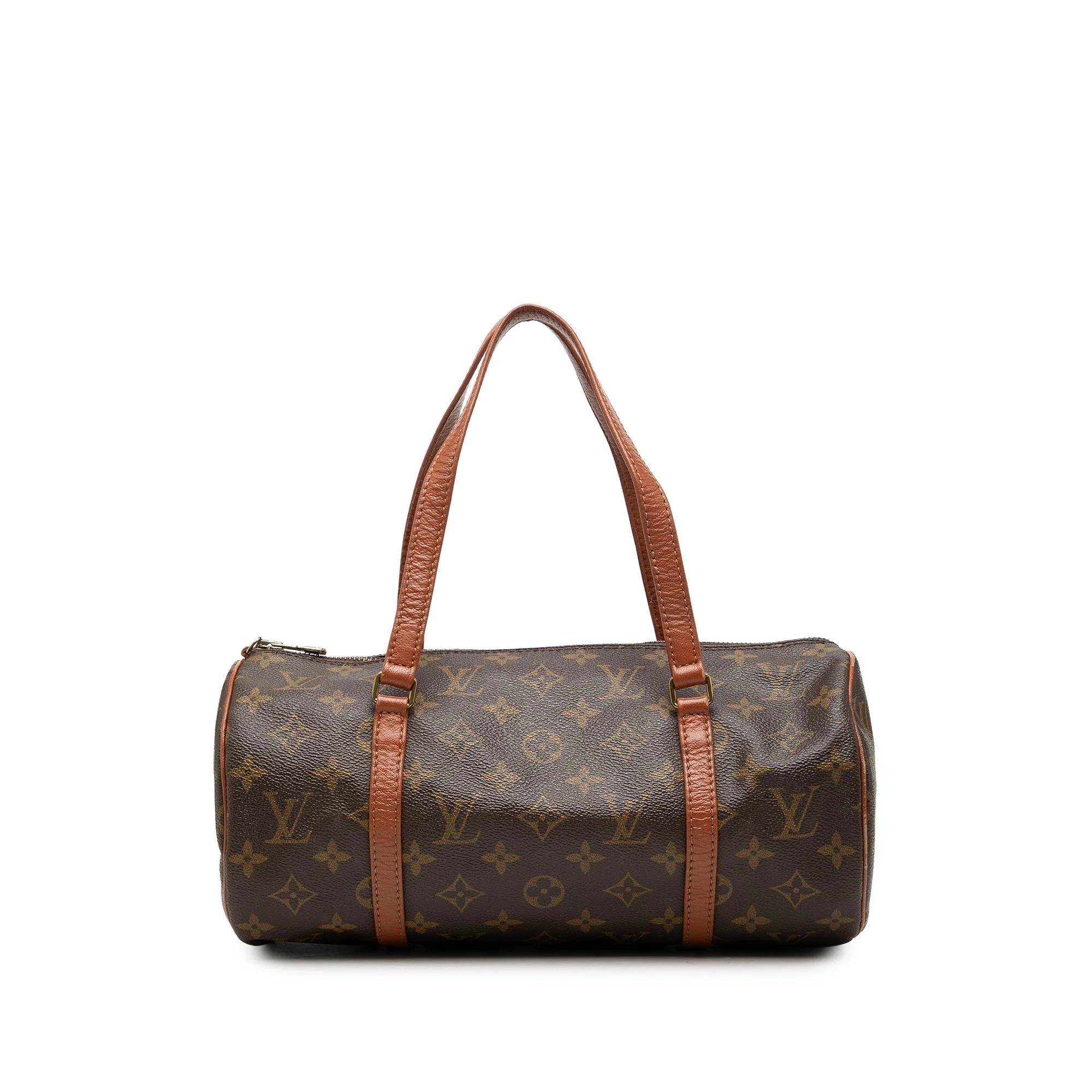 Papillon leather handbag
