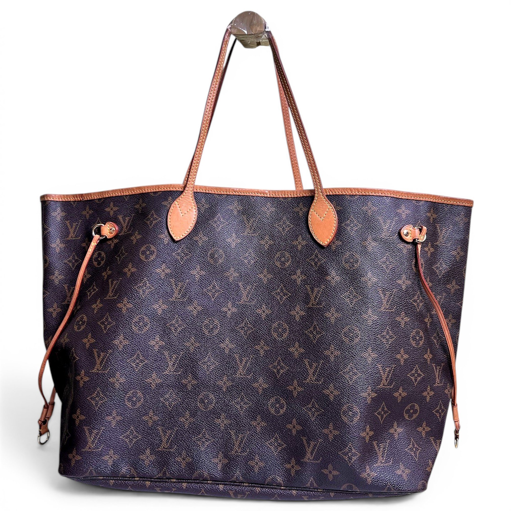 Neverfull leather tote