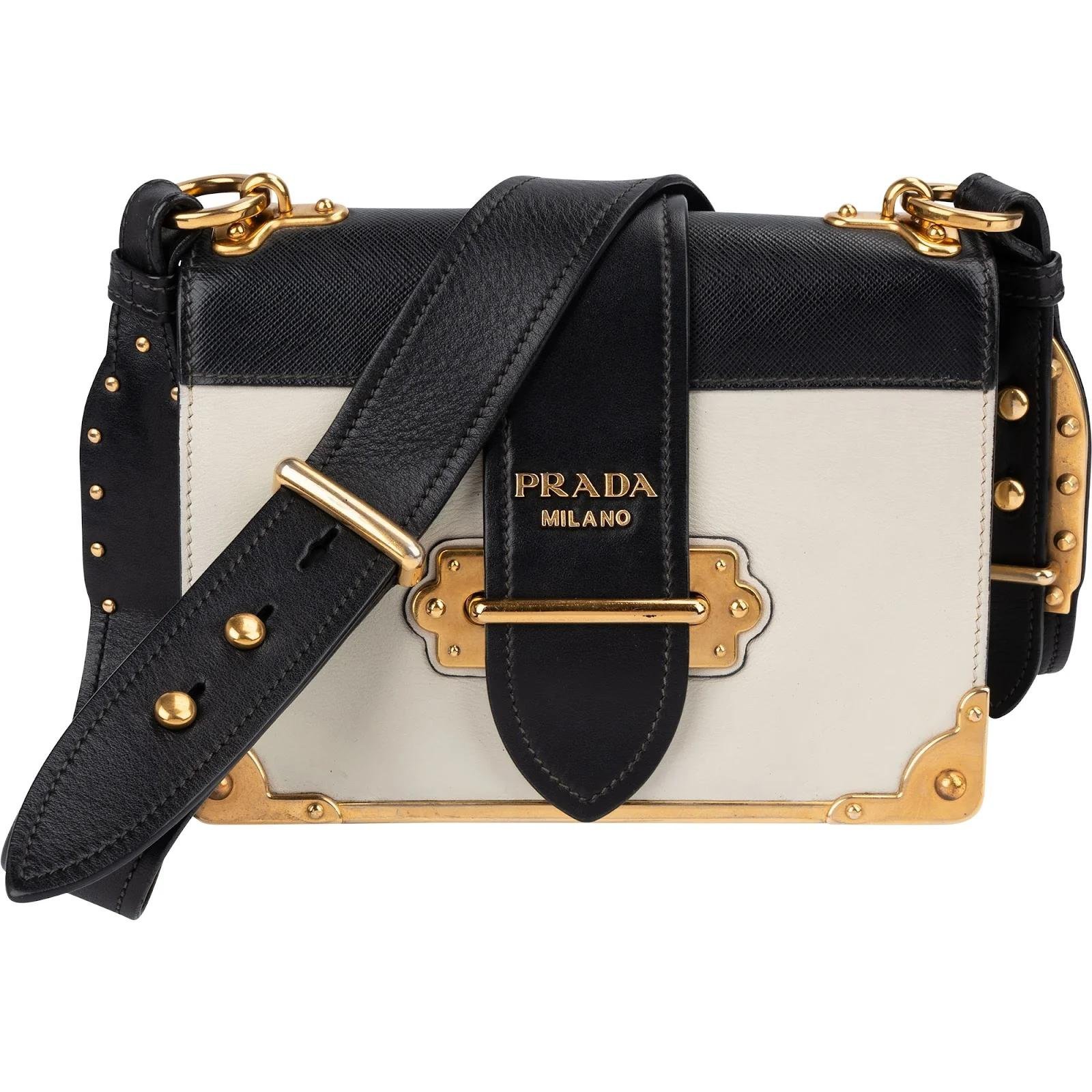 Cahier leather crossbody bag