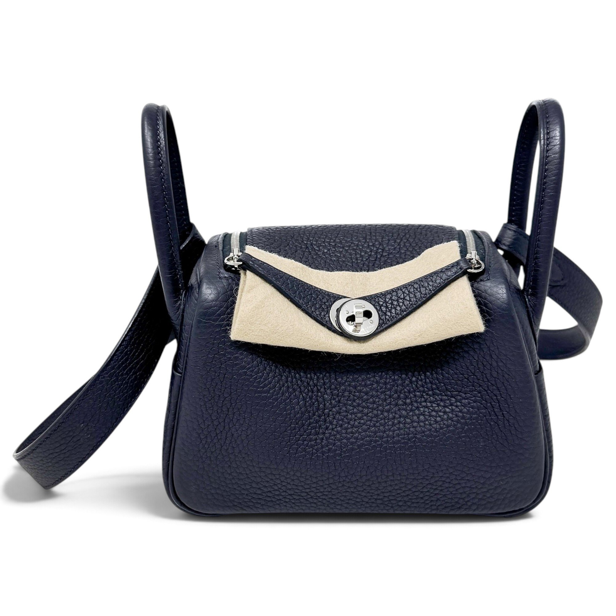 Lindy leather crossbody bag