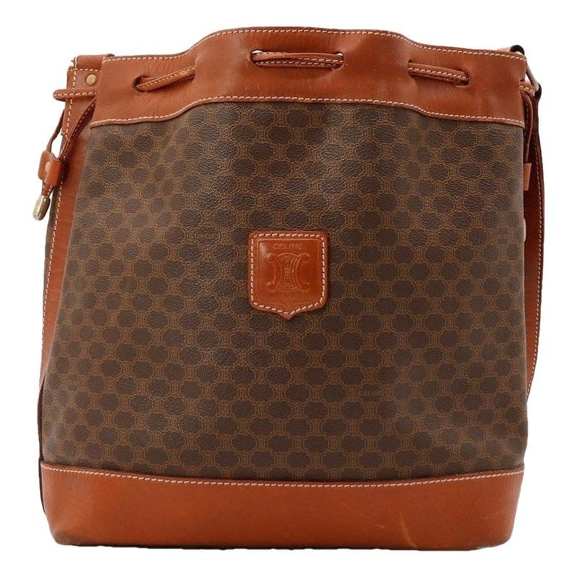 Triomphe leather handbag