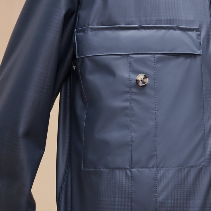 Pétrole "Prince De Gomme" Double Overshirt