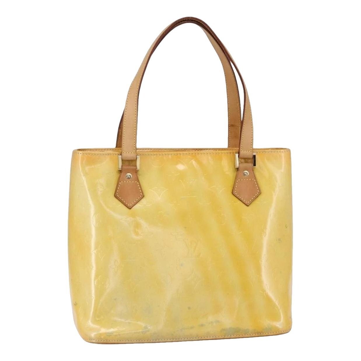 Patent leather handbag