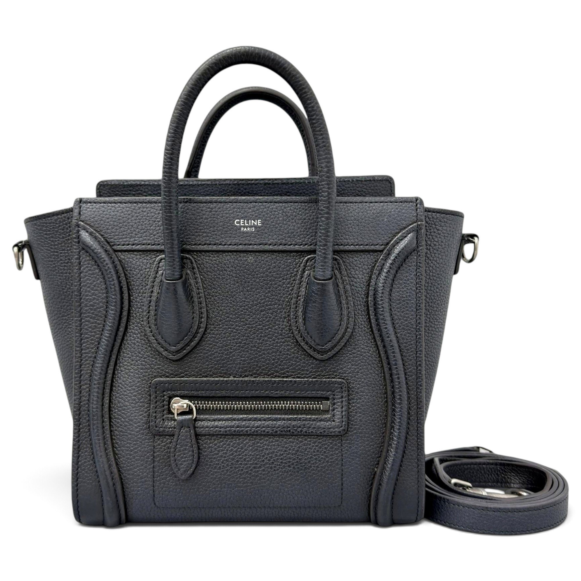 Nano Luggage leather handbag