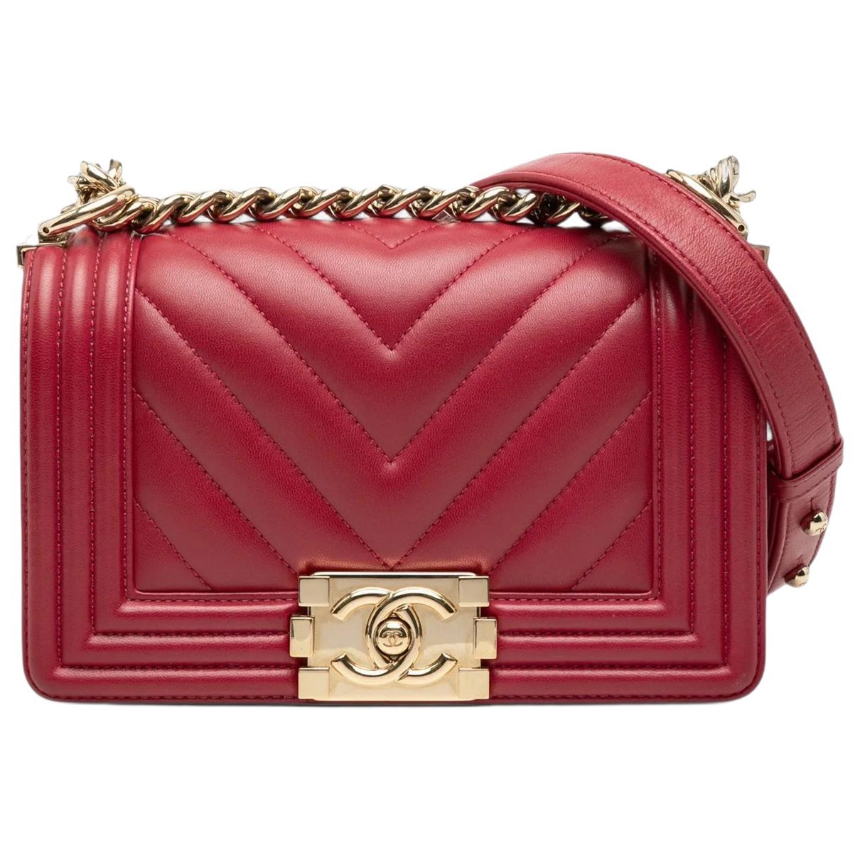 Boy leather crossbody bag