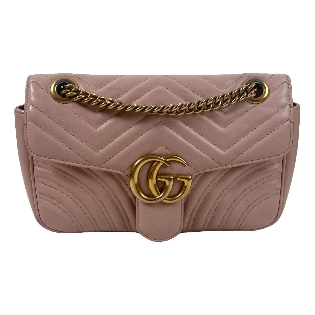 GG Marmont Flap leather handbag
