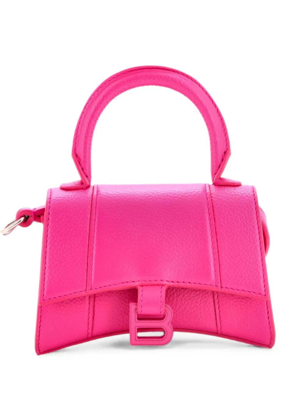 Balenciaga Hourglass Top Handle Bag Leather Mini crossbody bag