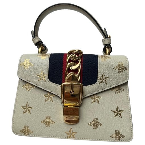 Sylvie Top Handle leather mini bag
