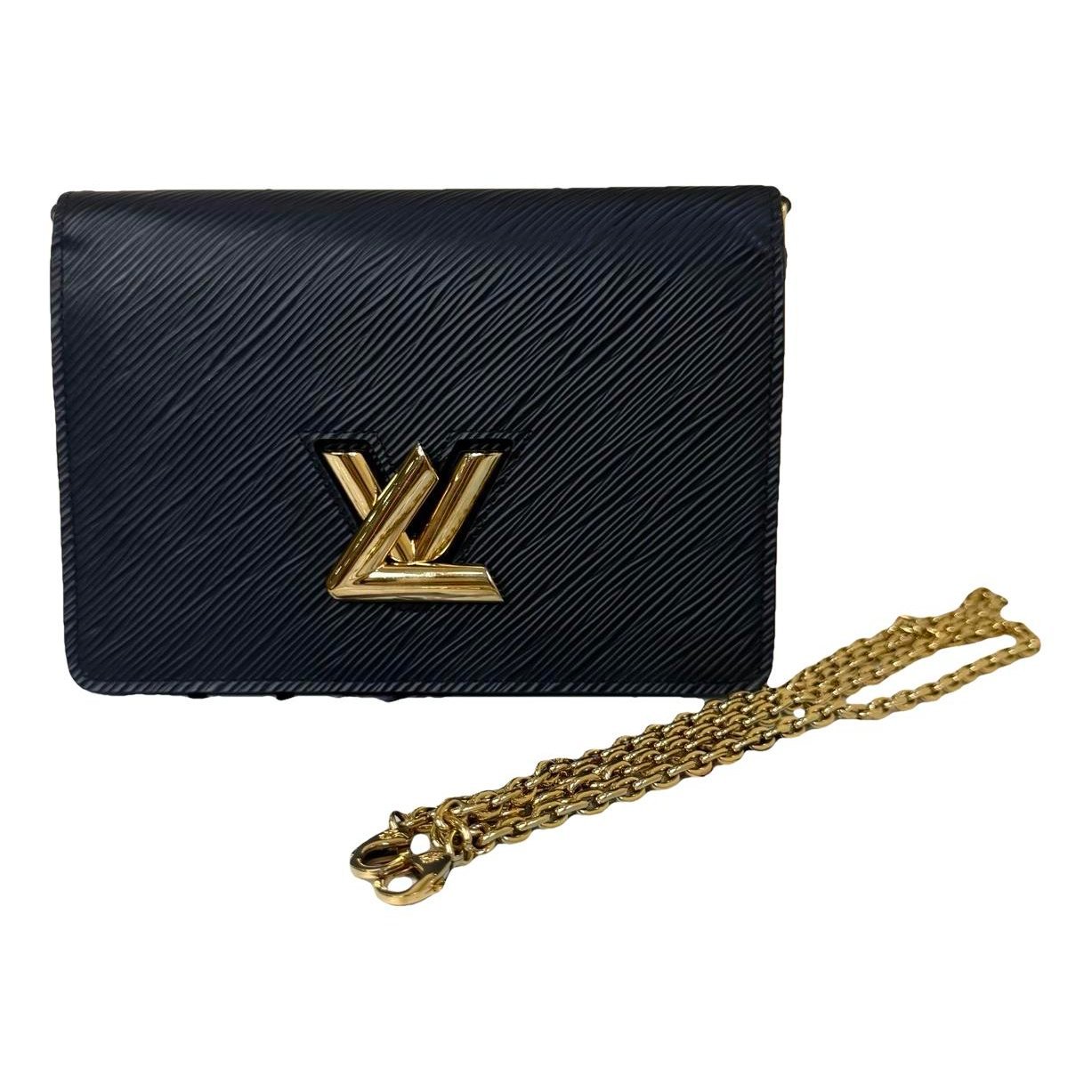 Twist Belt Wallet On Chain leather handbag