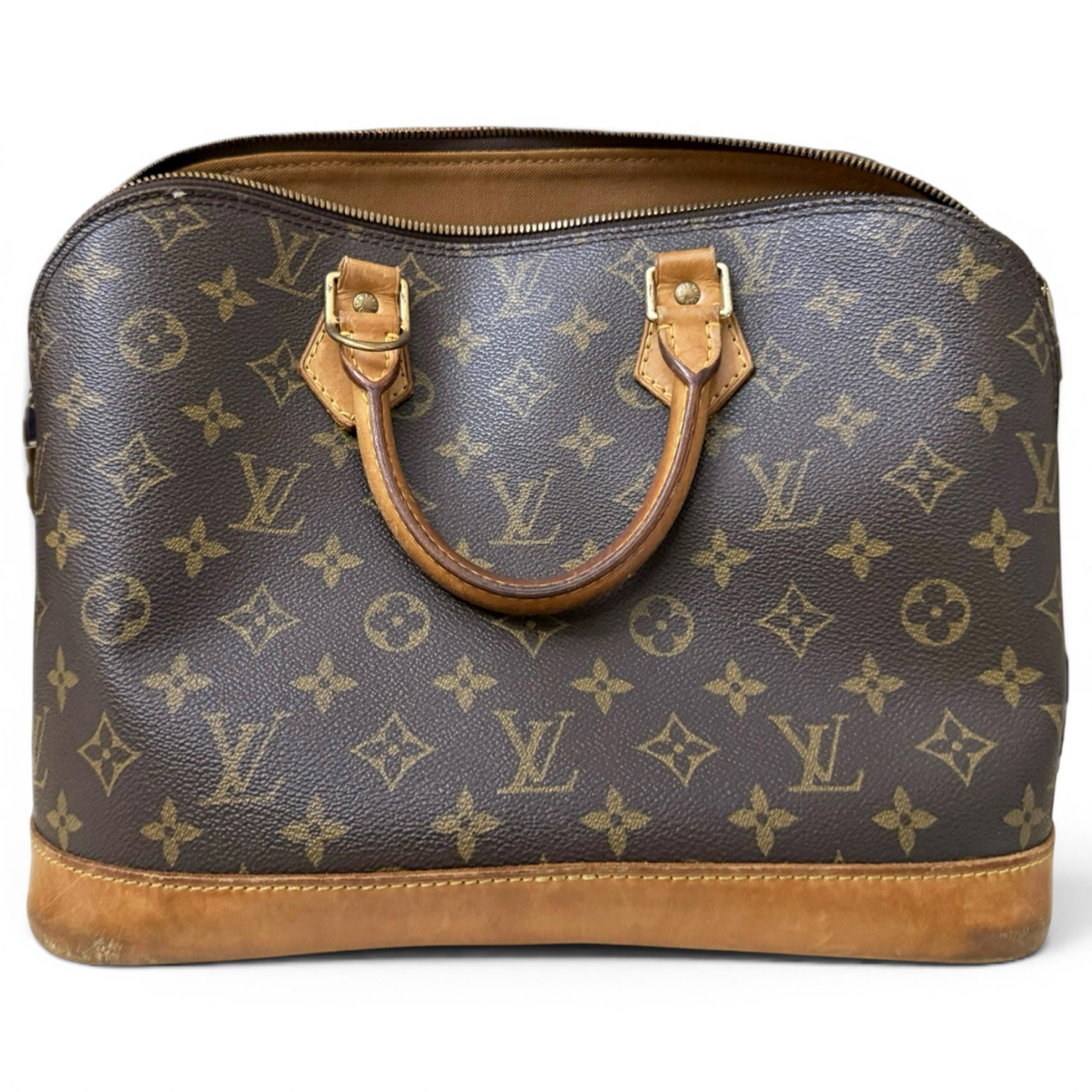 Alma leather handbag
