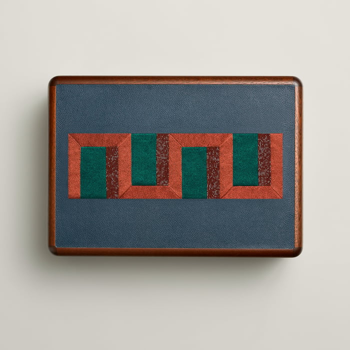 Bleu De Malte Casaque Perspectives Indiennes Cigar Box