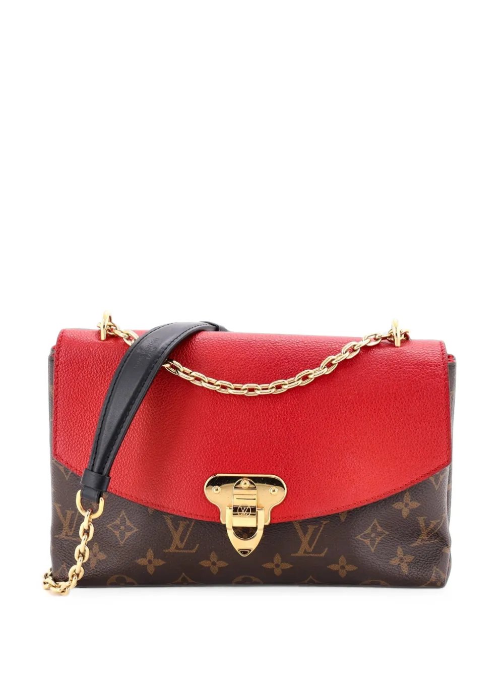 Saint Placide Handbag Monogram Canvas and Leather shoulder bag