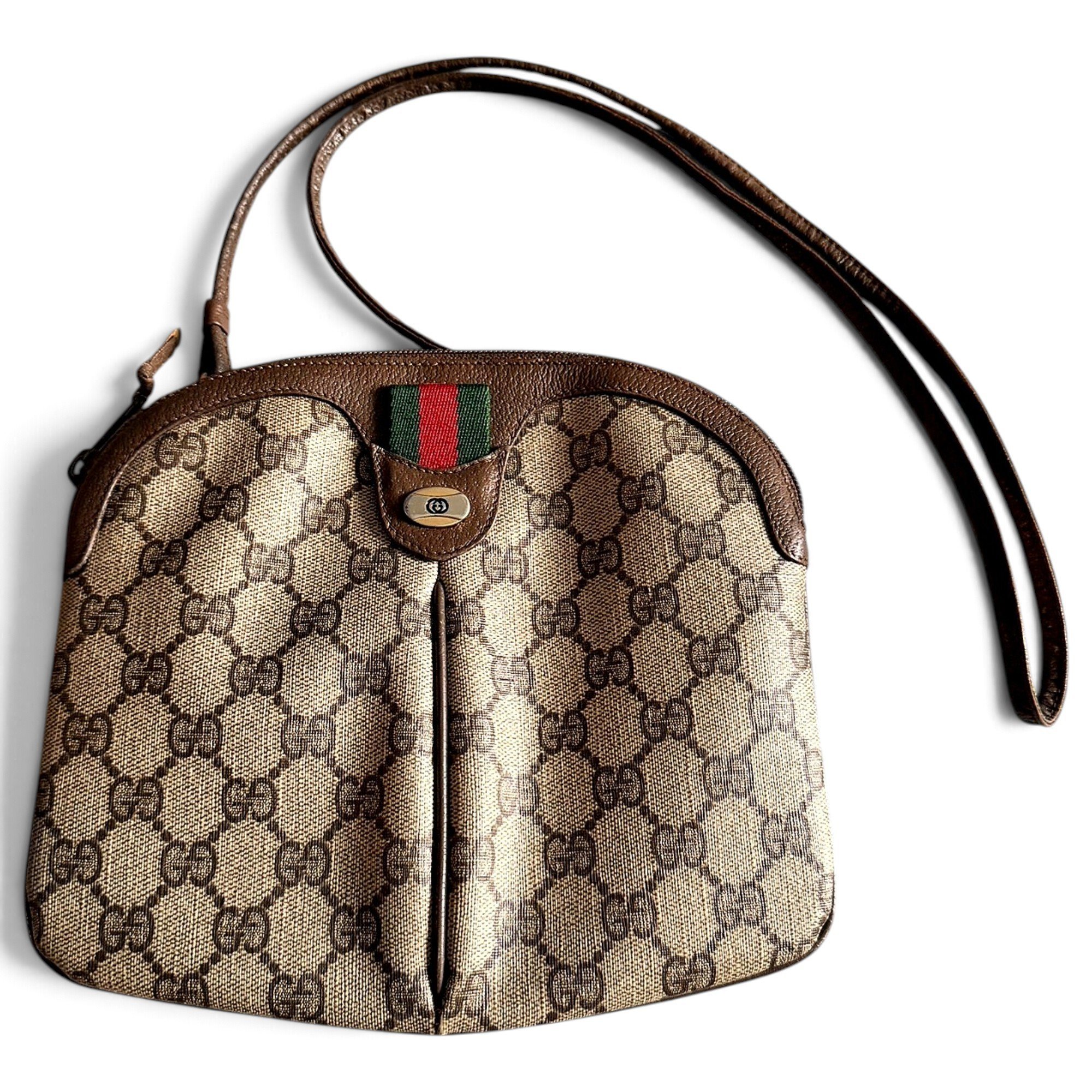 Leather crossbody bag