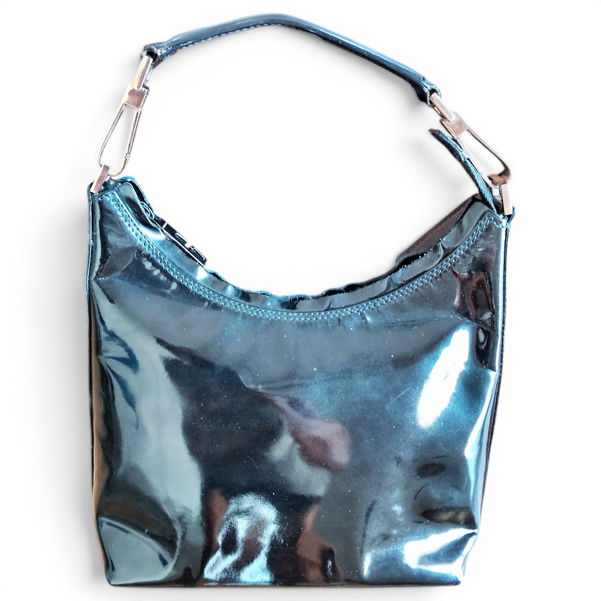 Patent leather crossbody bag