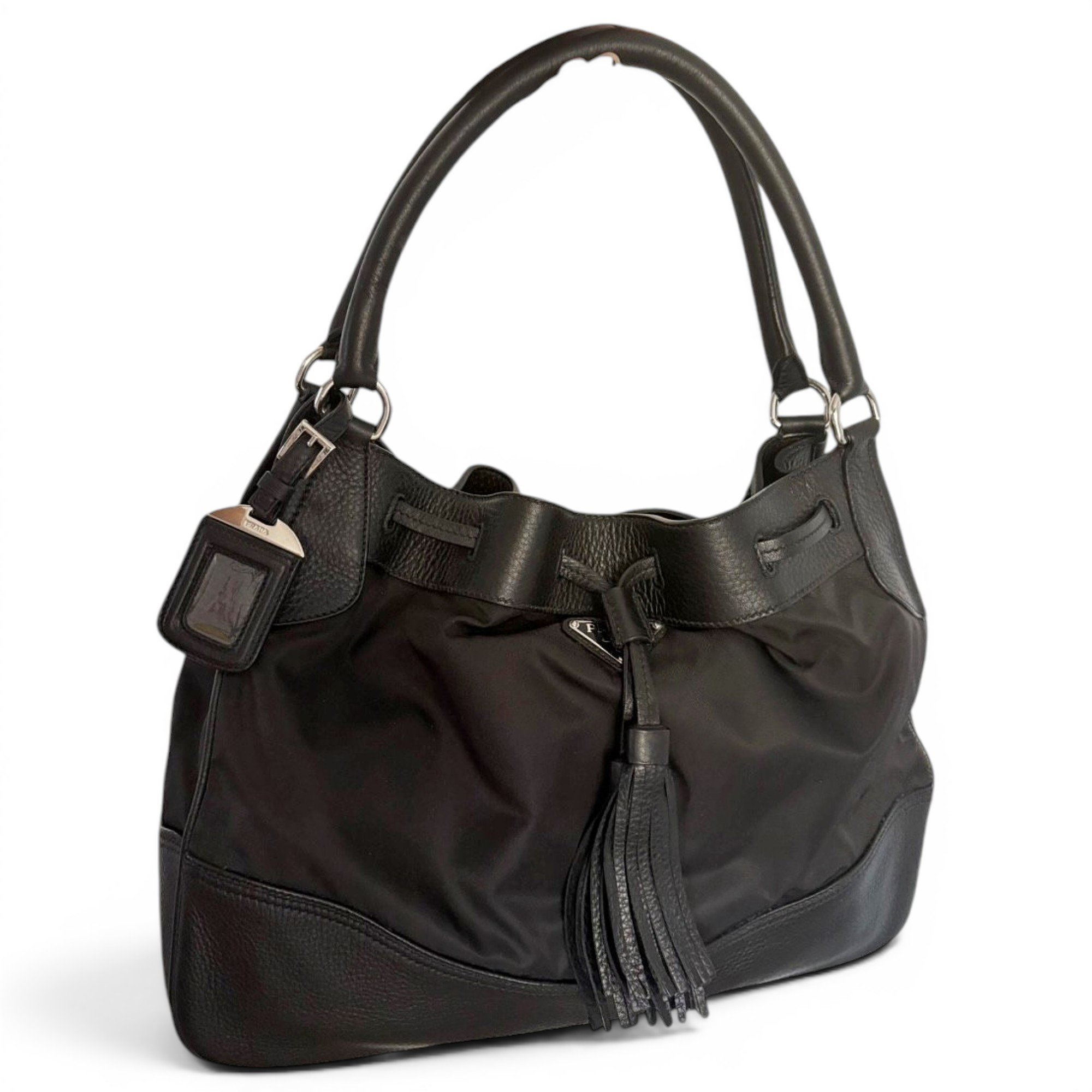 Leather handbag
