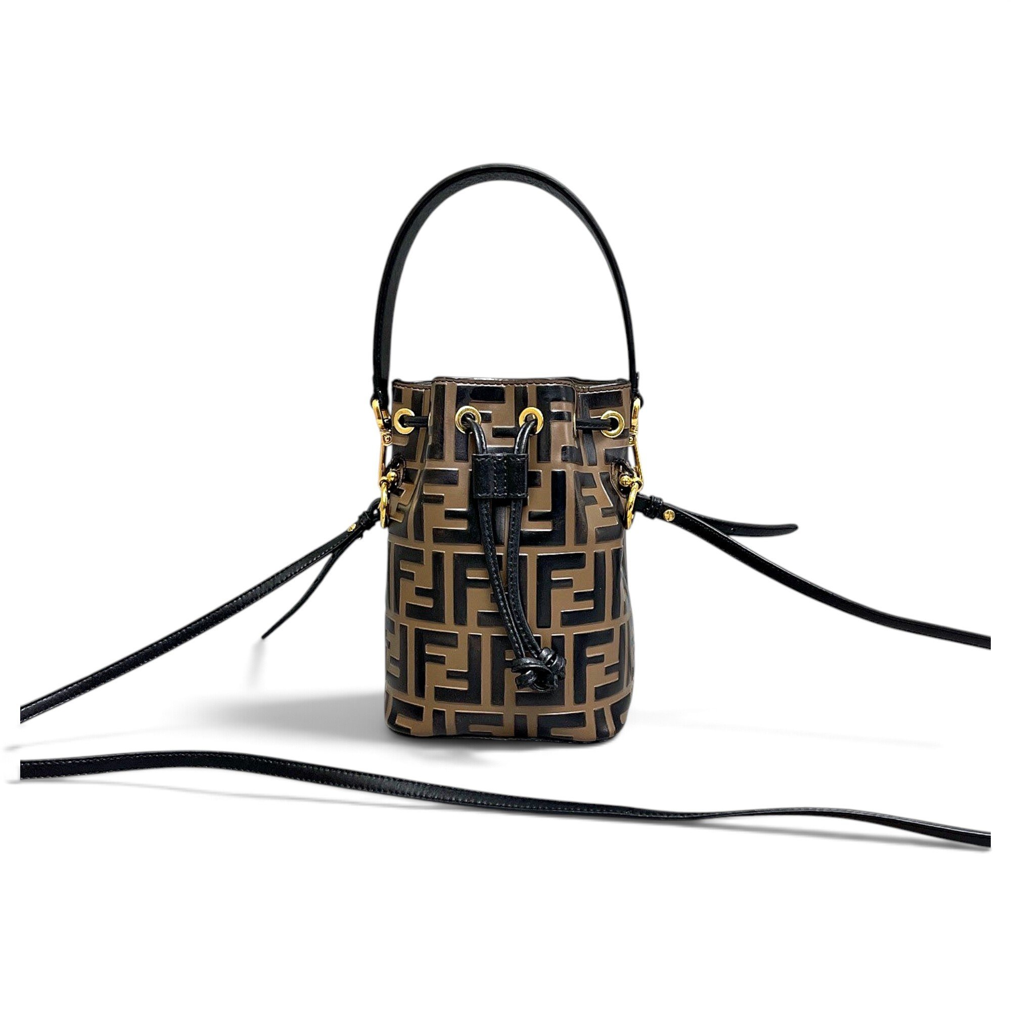 Mon Trésor leather crossbody bag