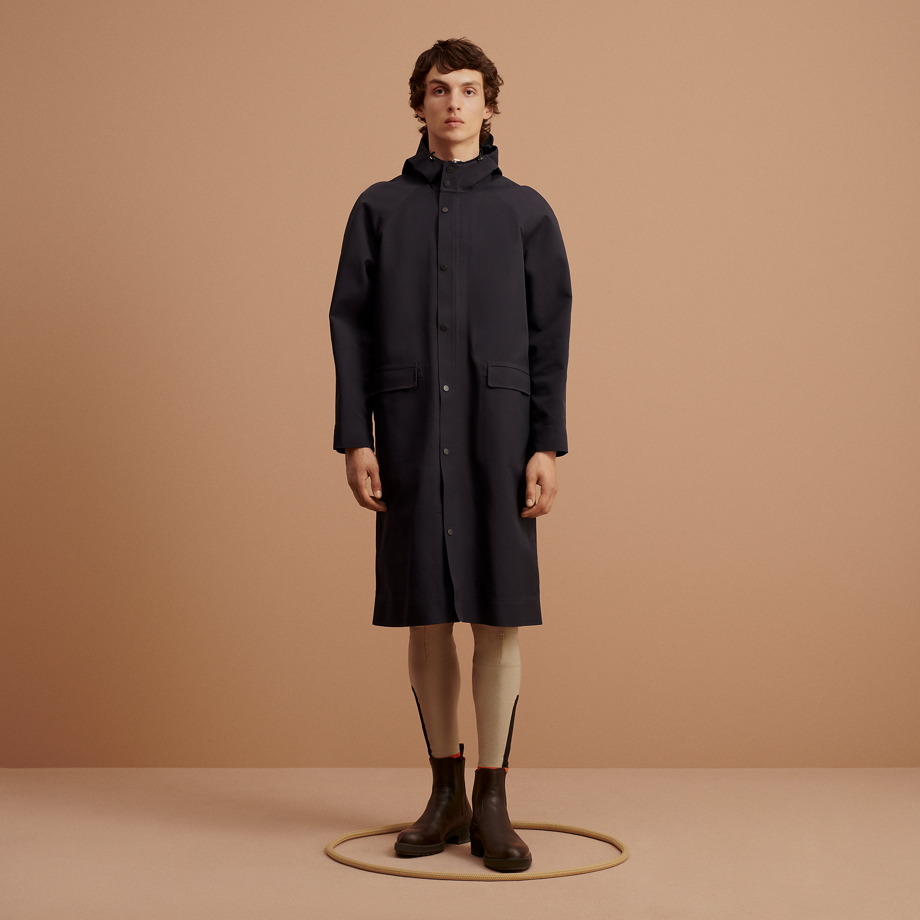 Country horse riding parka