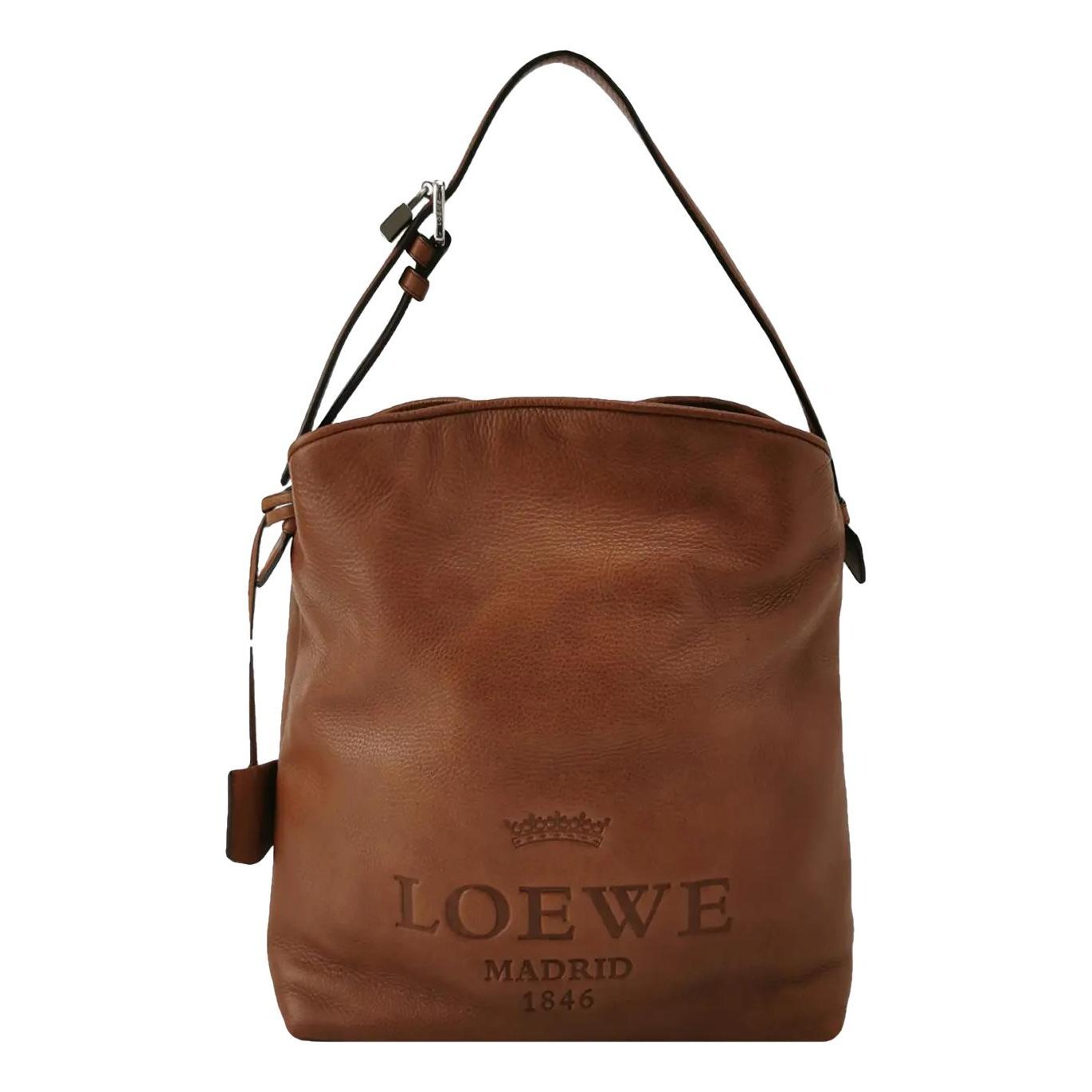 Leather handbag