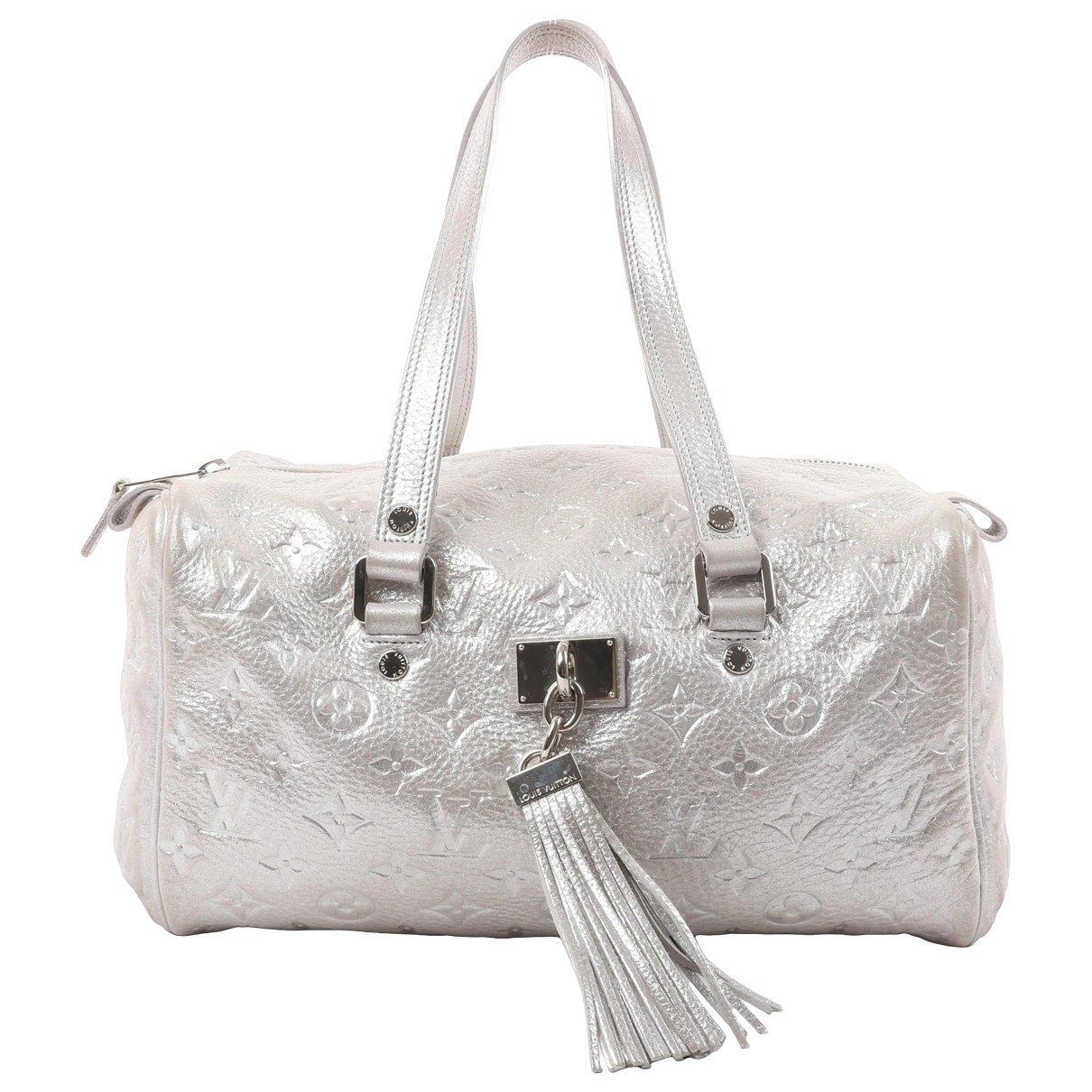 Comète leather handbag