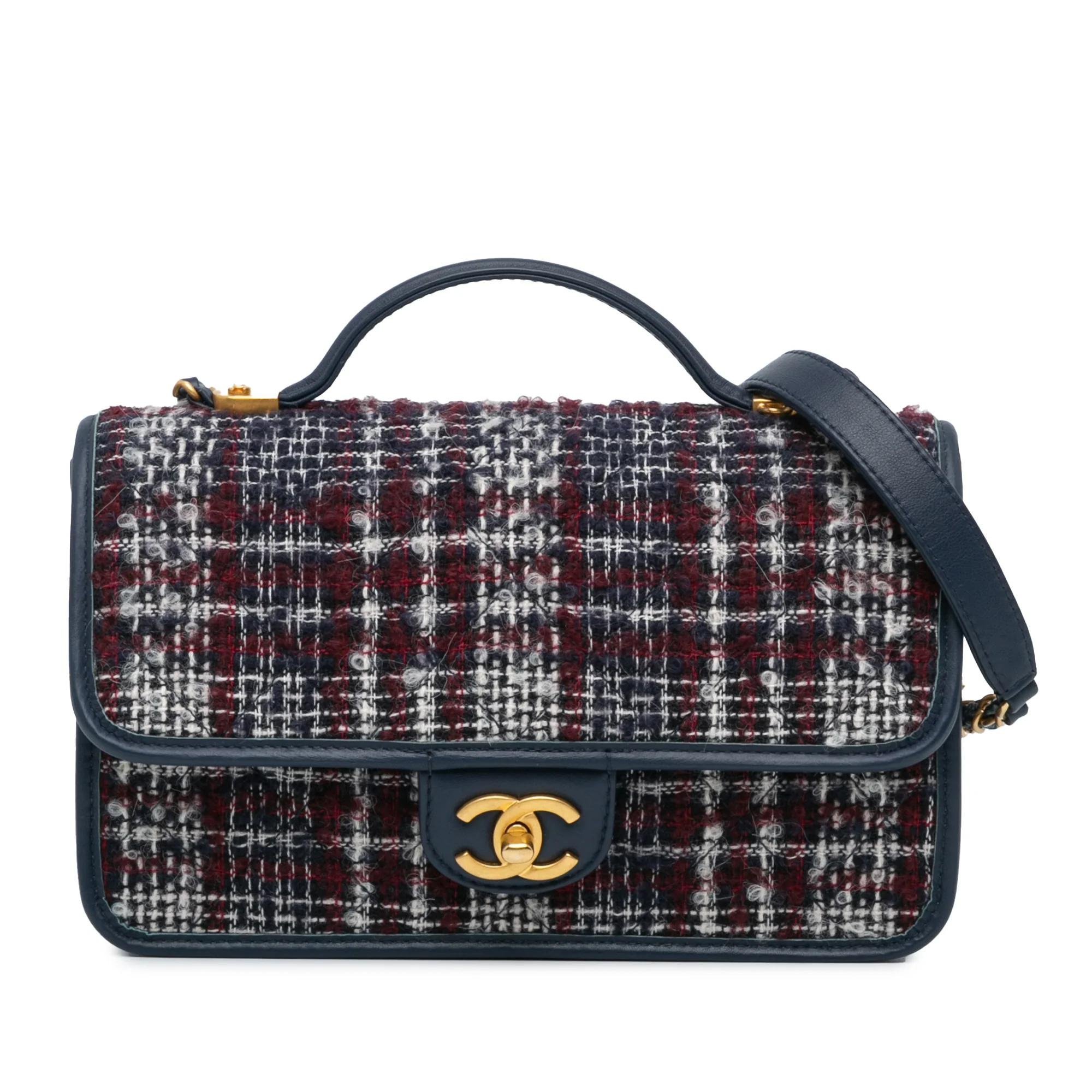 Tweed handbag