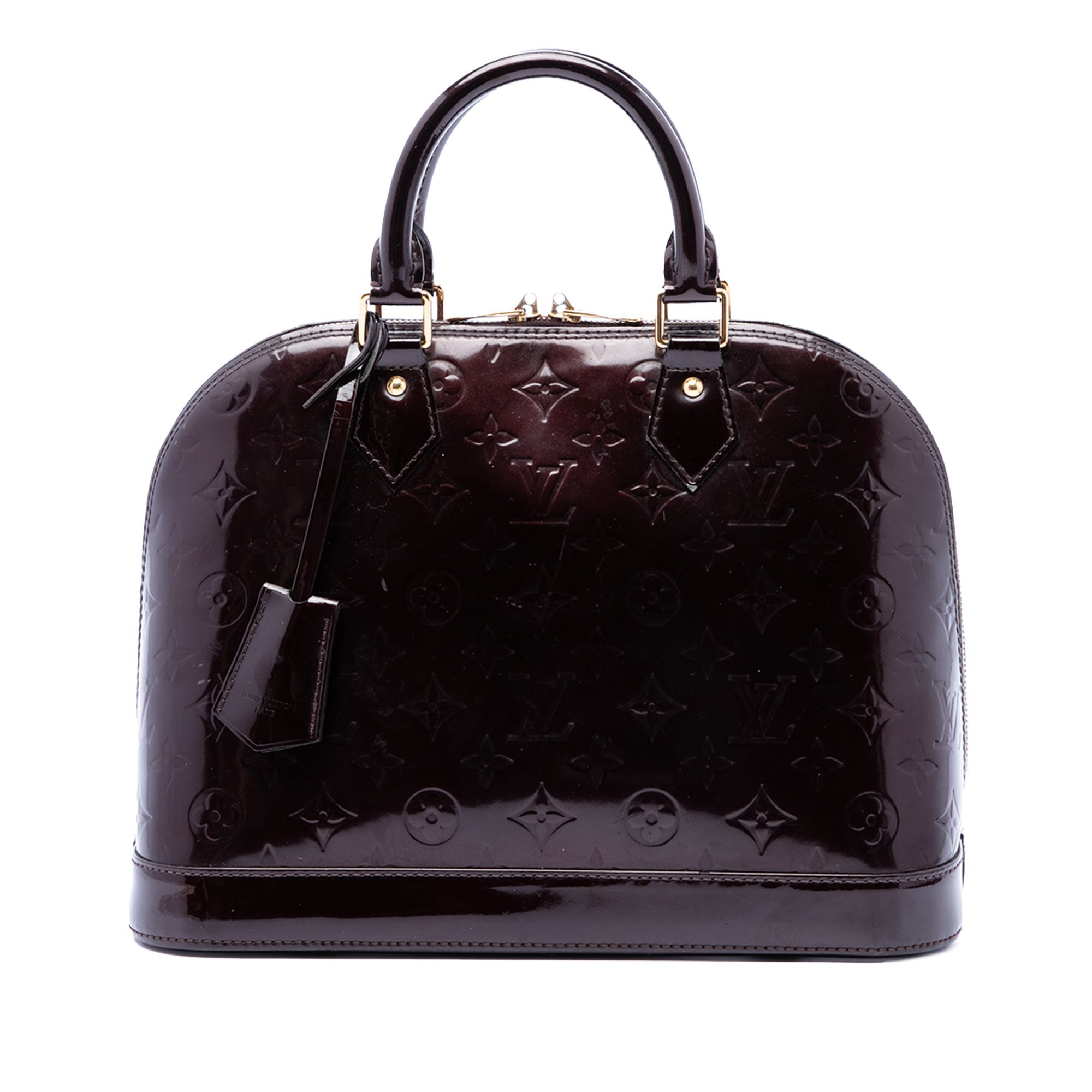 Alma leather handbag