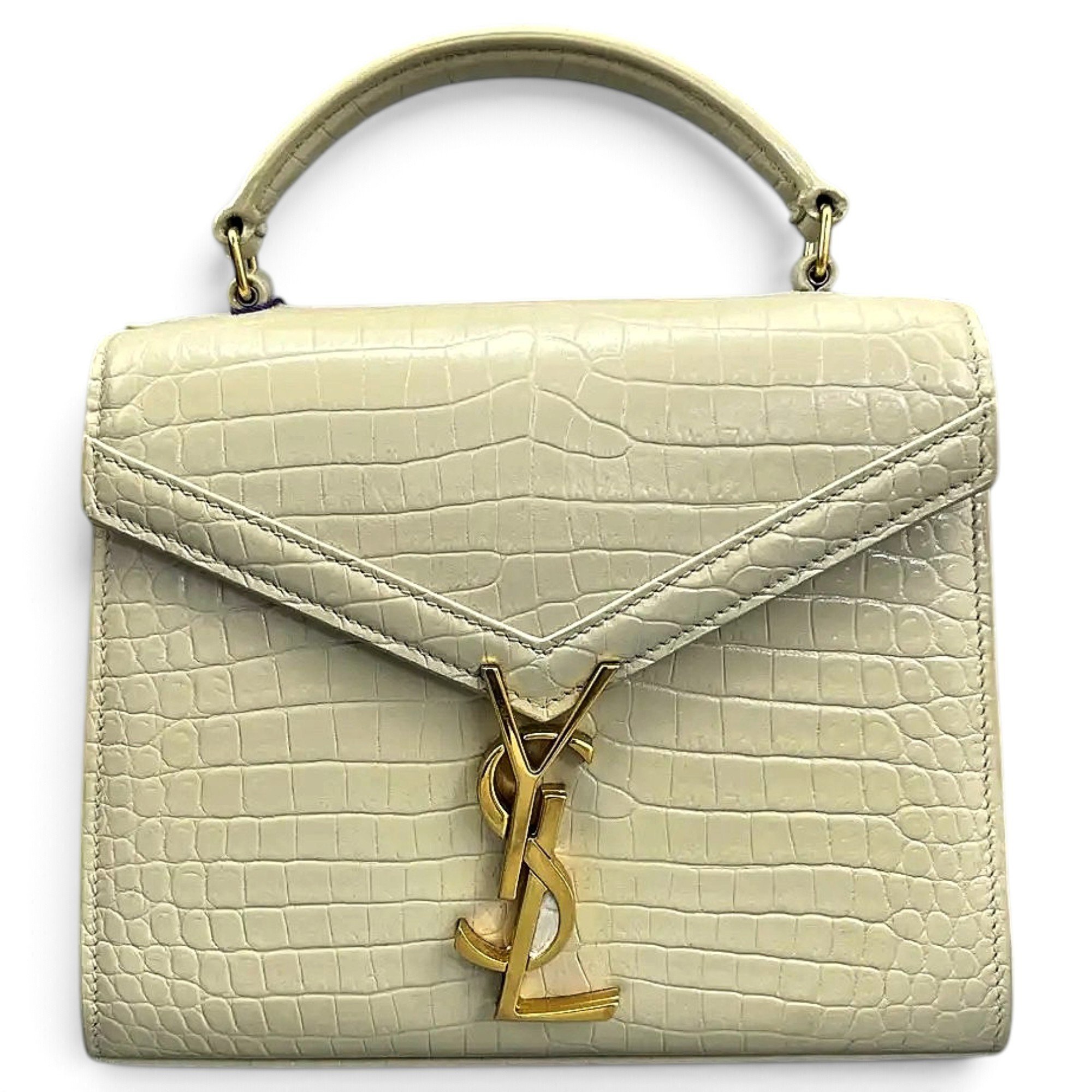 Cassandra Top Handle leather crossbody bag