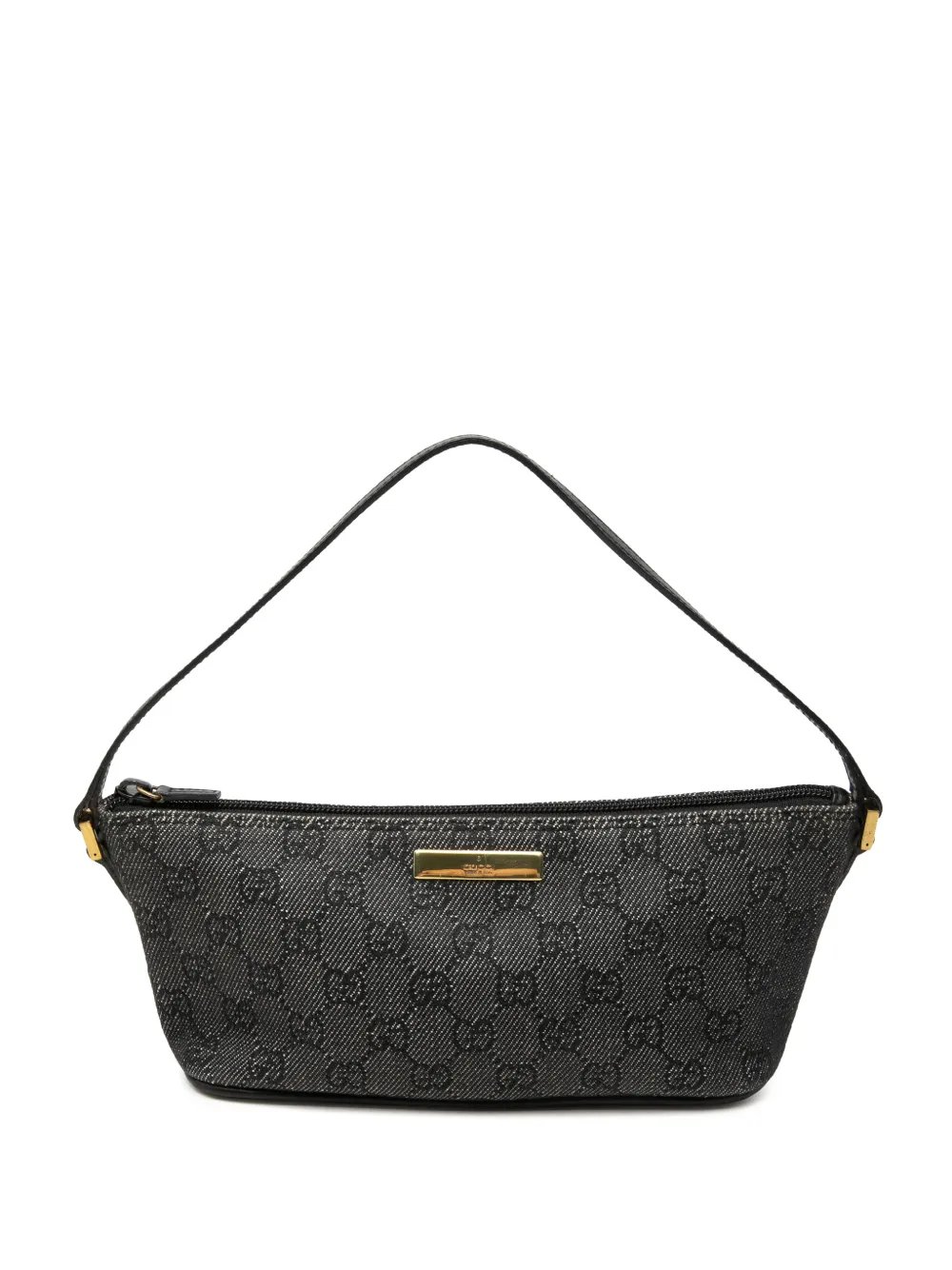 2000-2015 GG Denim Boat shoulder bag