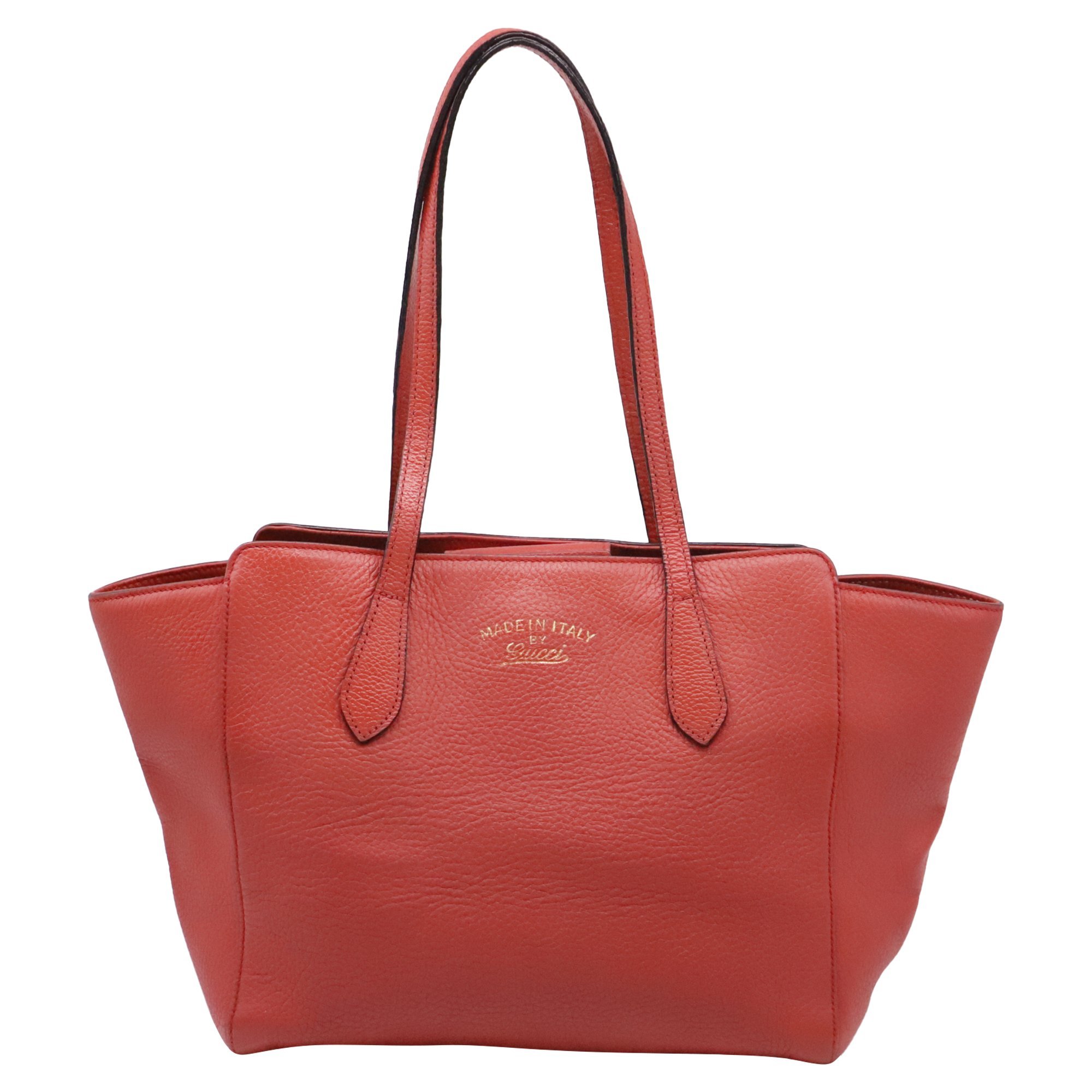 Leather tote