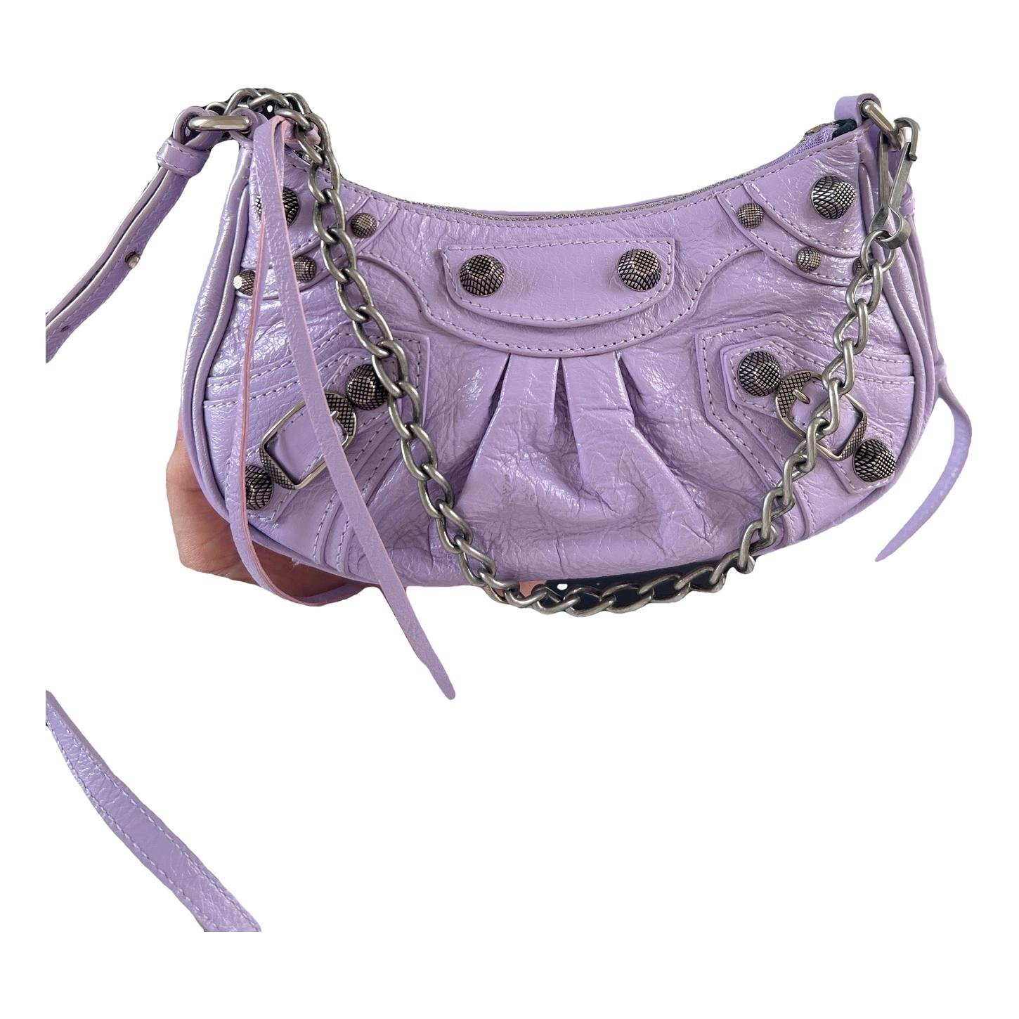 Le Cagole leather handbag