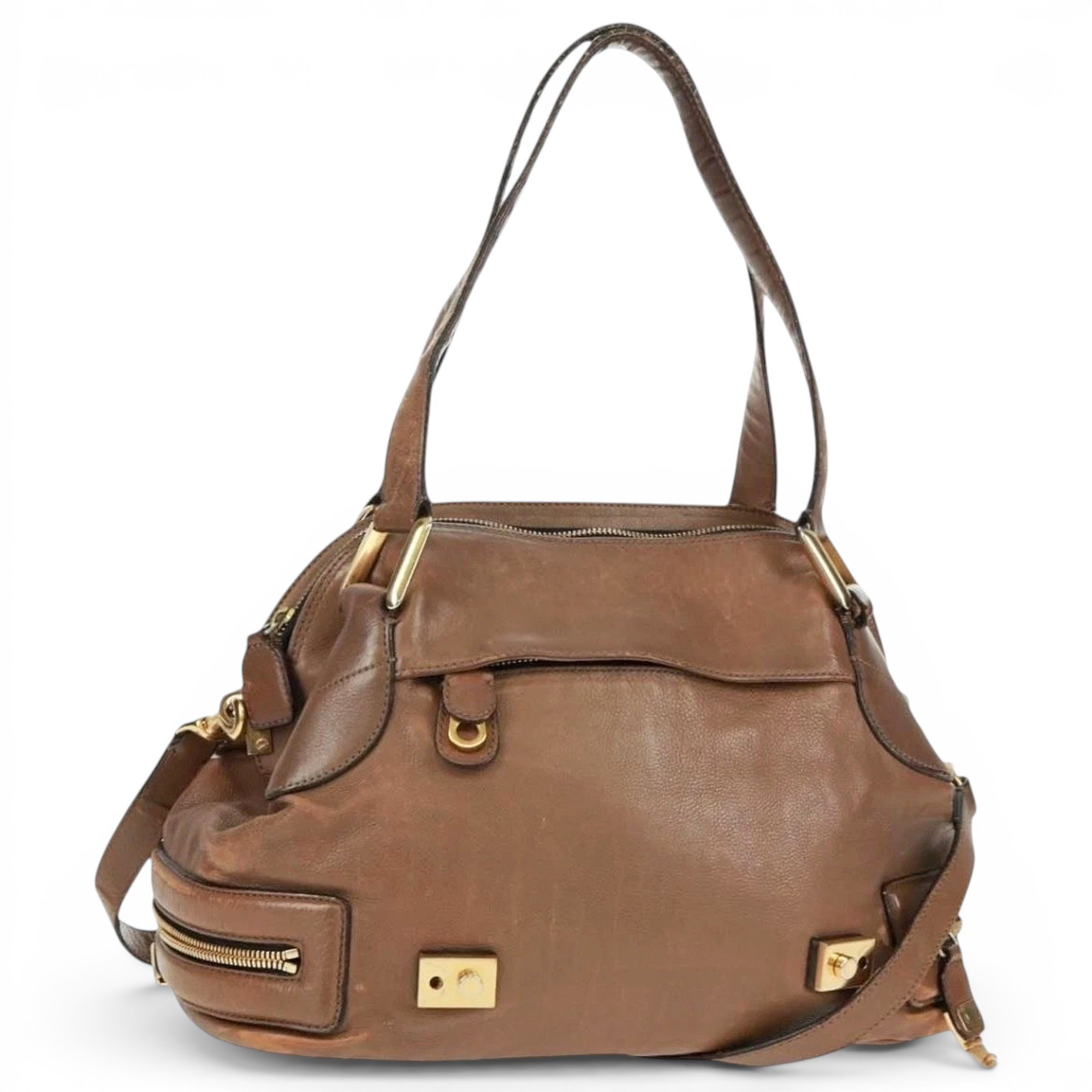 Leather handbag